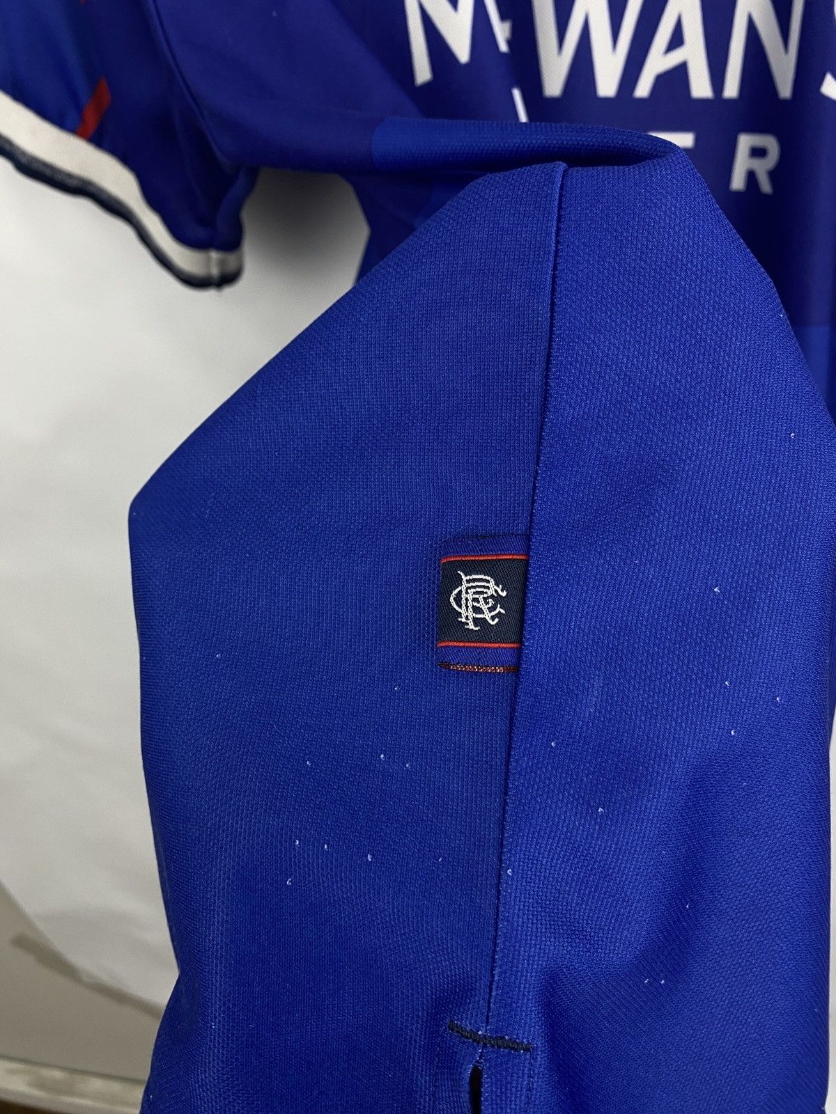 Nike 🏴󠁧󠁢󠁳󠁣󠁴󠁿 Vintage 1997/98 Nike Glasgow Rangers Home Jersey Blokecore Size US M / EU 48-50 / 2 - 8 Thumbnail