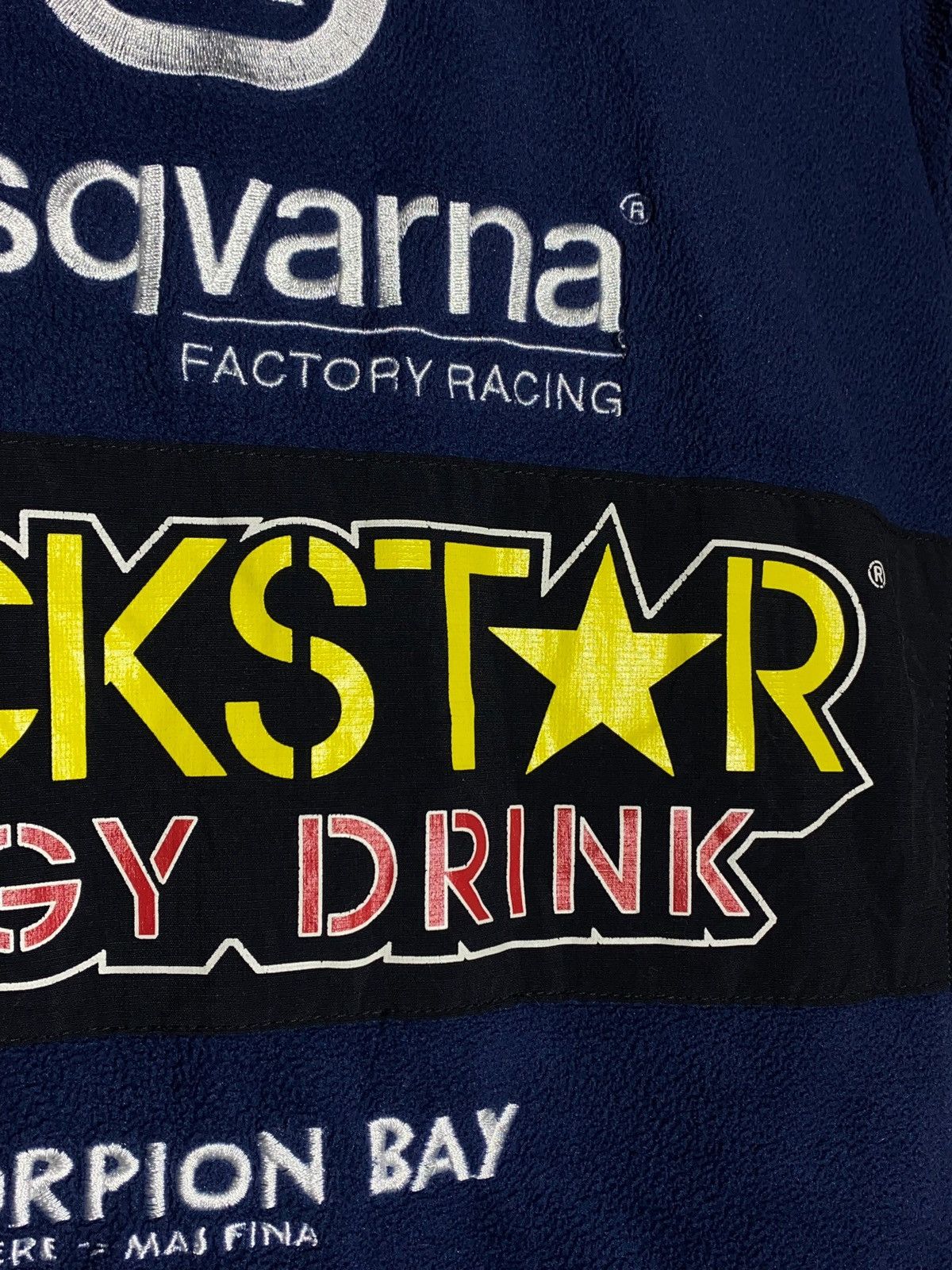 Vintage 🔥 Y2K ROCKSTAR ENERGY ZIP HOODIE MOTO GP STREET RACER Size US S / EU 44-46 / 1 - 14 Thumbnail