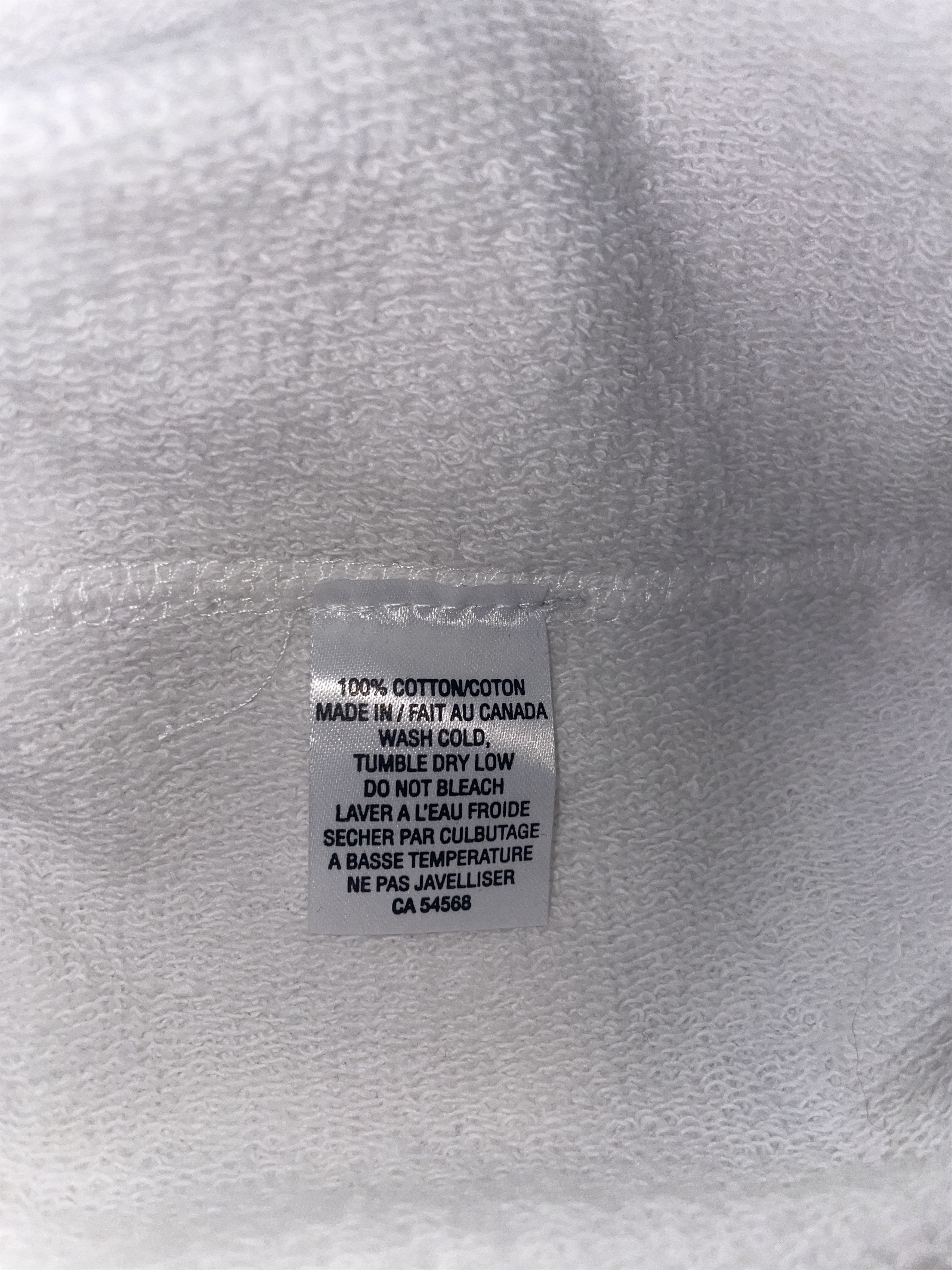 Raised By Wolves White Barb Wire Logo Hoodie Size US XL / EU 56 / 4 - 4 Thumbnail
