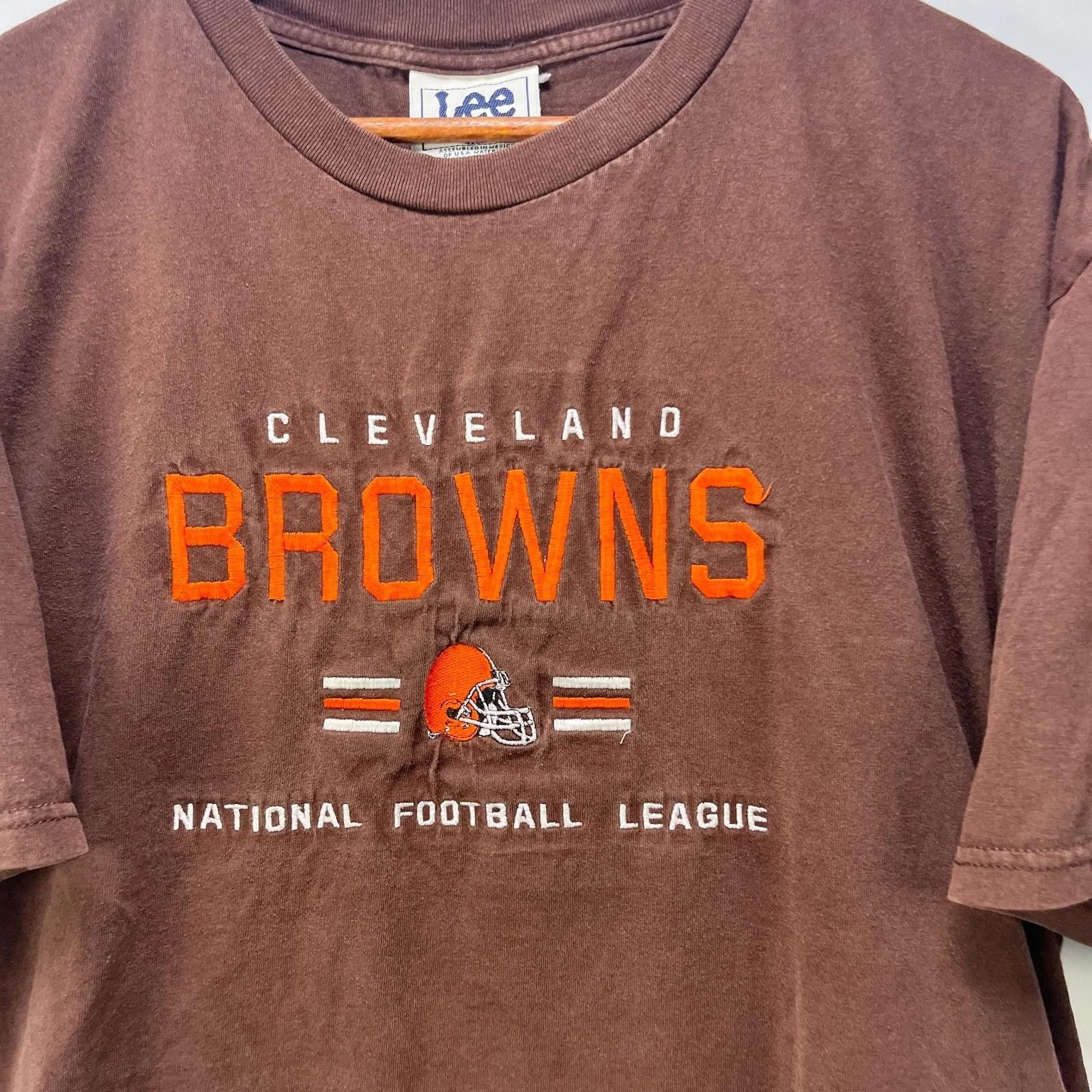 Reebok Vintage 90s Cleveland Browns Sun Faded NFL T Shirt XL Size ONE SIZE - 2 Thumbnail