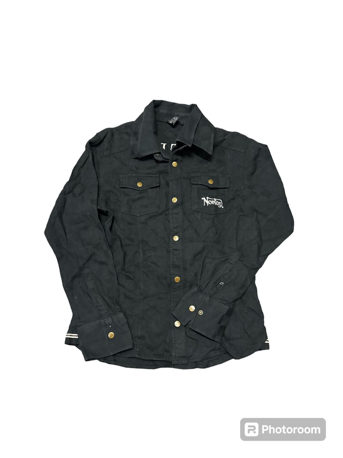 Norton NORTON EMBROIDERY BIKERS DENIM SHIRT Size US L / EU 52-54 / 3 - 1 Thumbnail