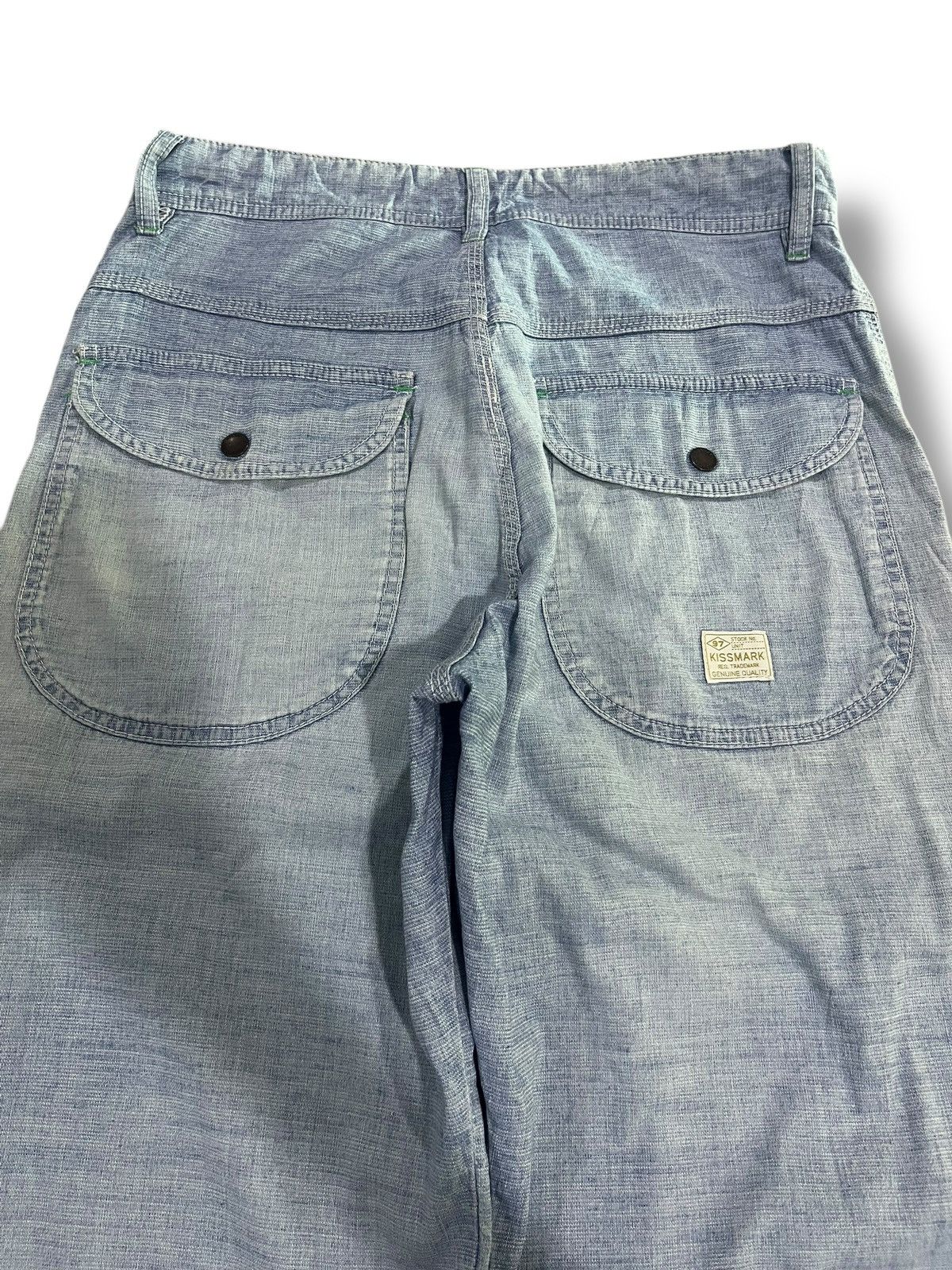 If Six Was Nine × Japanese Brand × Le Grande Bleu (L.G.B.) JAPANESE BRAND KISSMARK WASHED BLUE PANT Size US 32 / EU 48 - 8 Thumbnail
