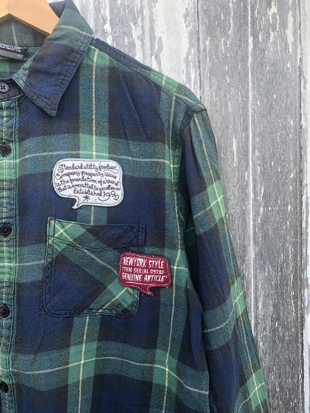 Fubu × Vintage 🔥Vintage Y2K🔥Fubu collection Plaid Flannel Longsleeve Size US XL / EU 56 / 4 - 3 Thumbnail