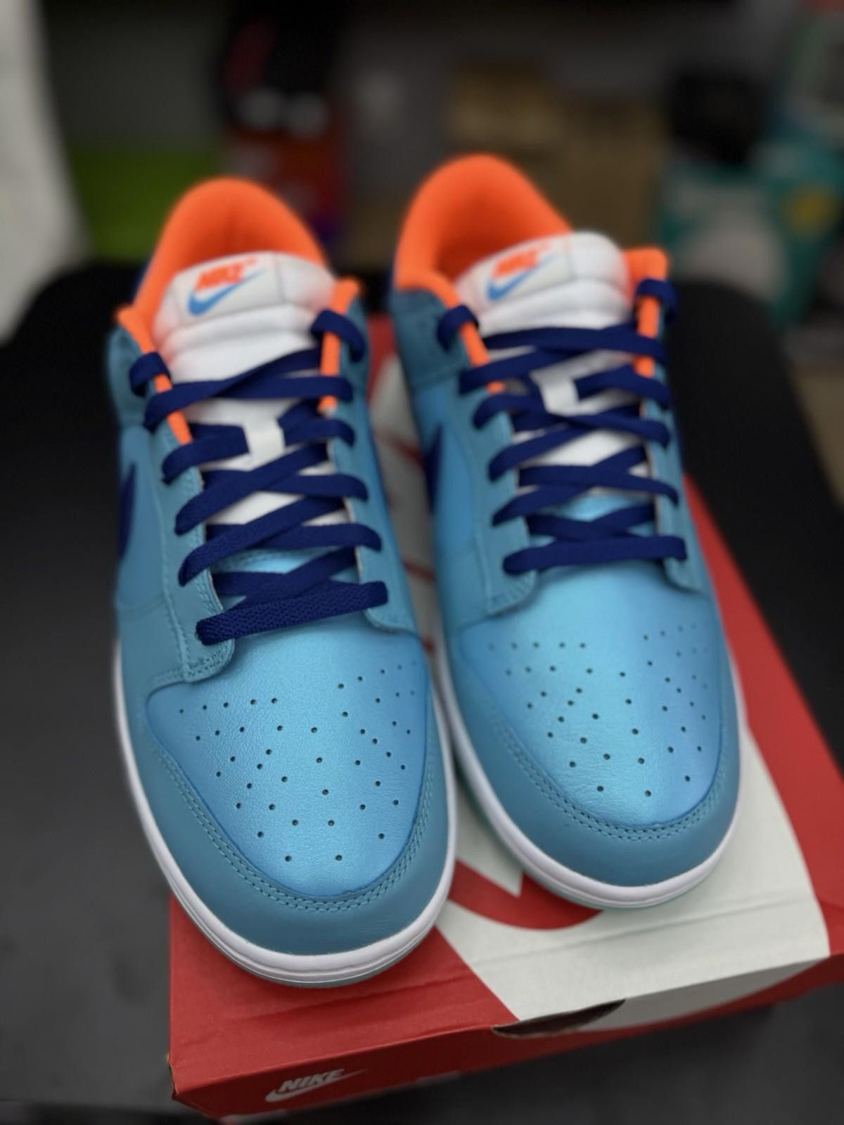 Nike Nike Dunk Low Retro SE Baltic Blue Deep Royal Shoes (11) New Size US 11 / EU 44 - 5 Thumbnail