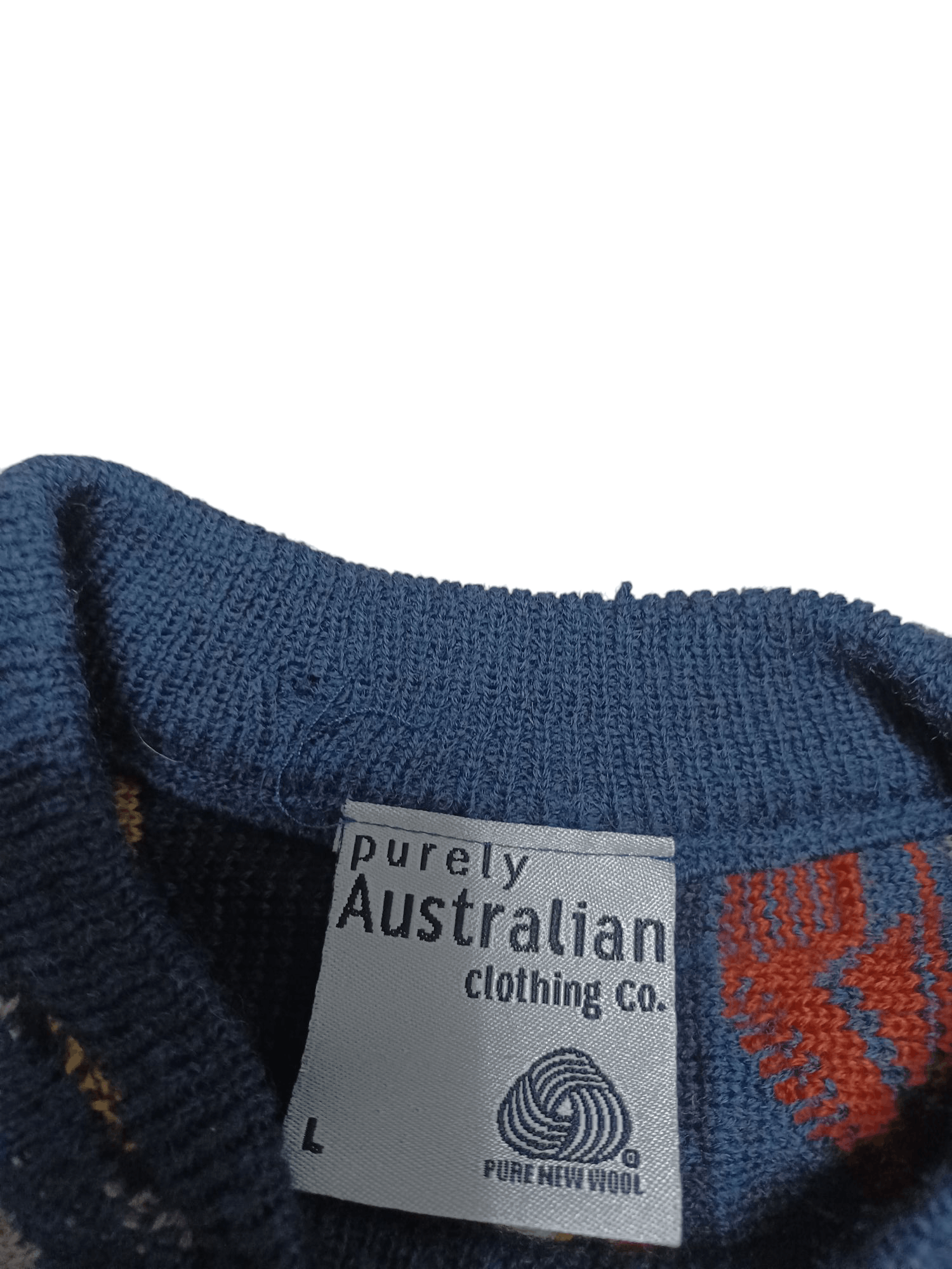 Other COOGI STYLE PURE NEW WOOL VINTAGE MADE IN AUSTRALIA SWEATER Size US L / EU 52-54 / 3 - 4 Thumbnail