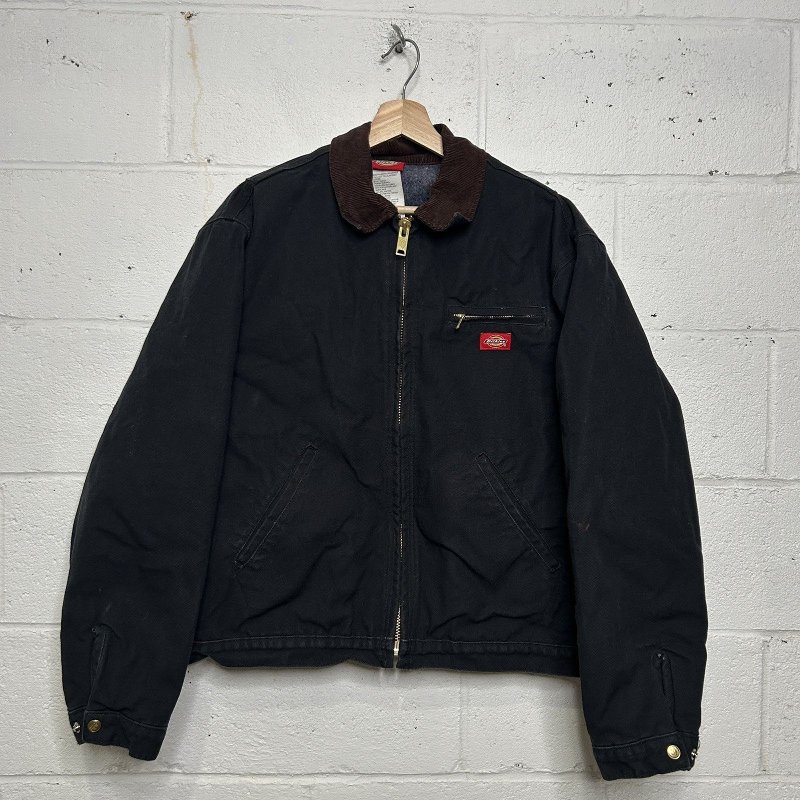 Dickies Vintage Dickies Blanket-Lined Detroit Style Jacket “Black” Size US L / EU 52-54 / 3 - 1 Thumbnail