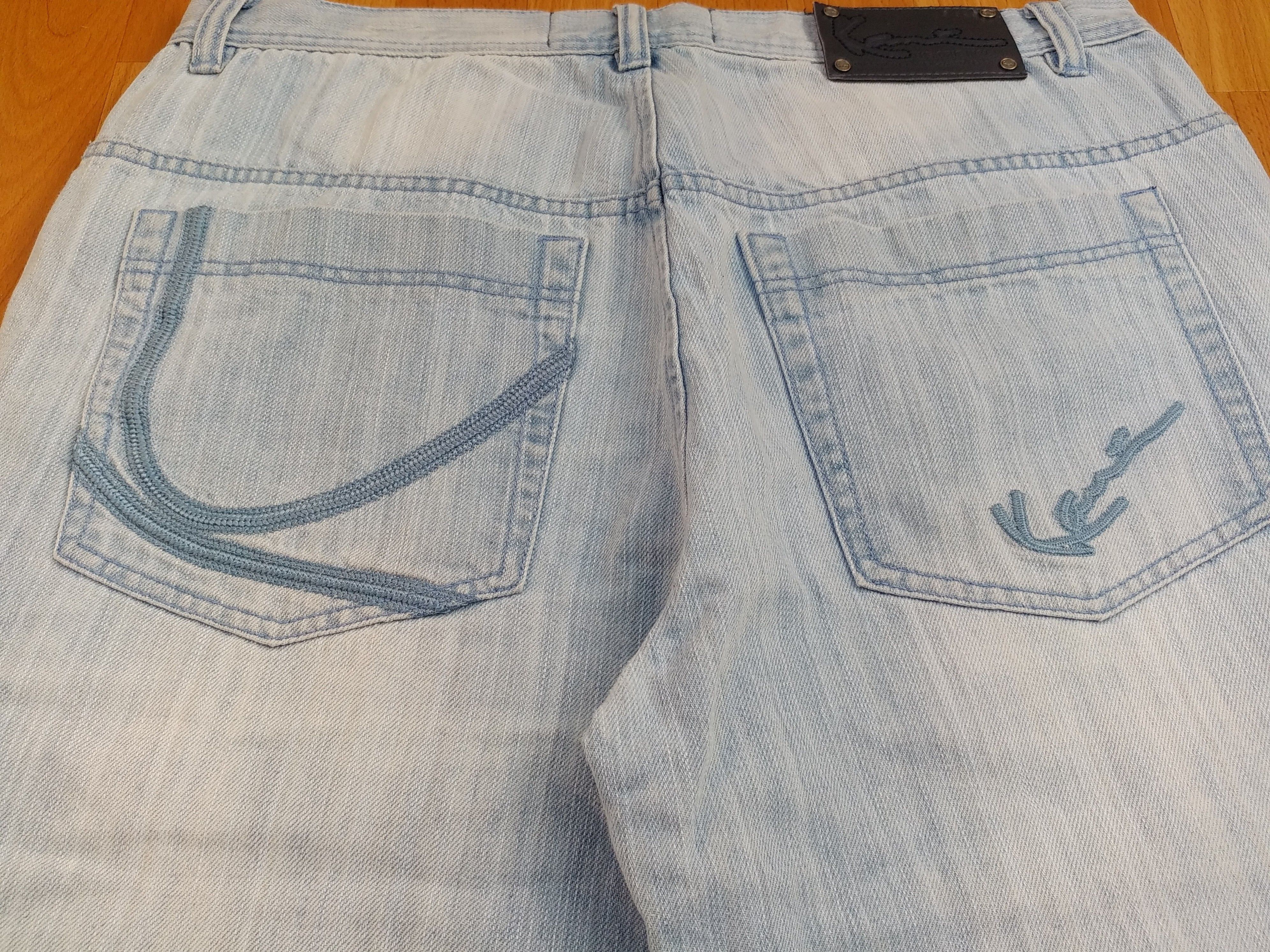 Karl Kani KARL KANI jeans, baggy, vintage Kani jeans, 90s hip hop W 38 Size US 38 / EU 54 - 6 Thumbnail