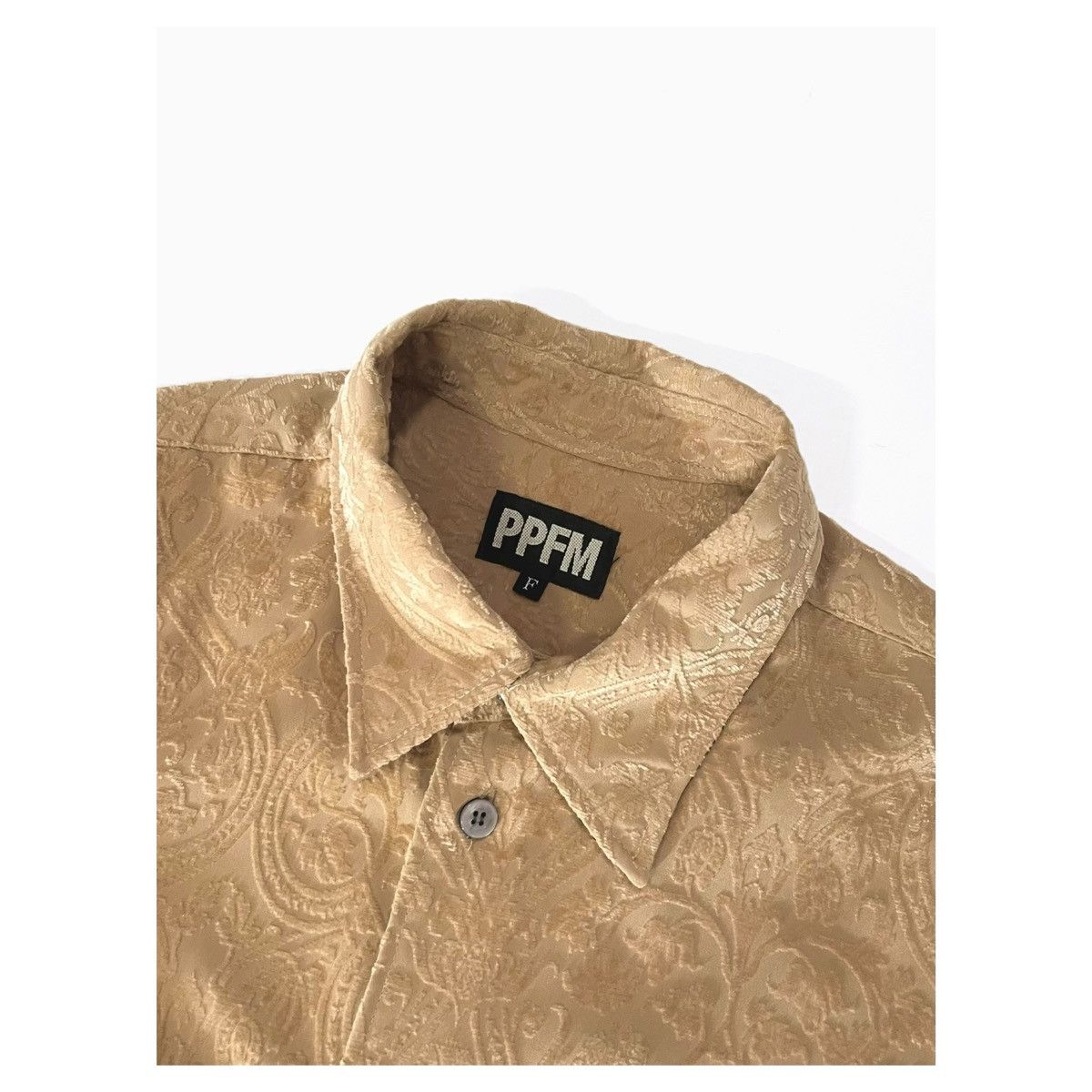 PPFM PPFM Velvet Fabric Shirt Size US M / EU 48-50 / 2 - 6 Thumbnail