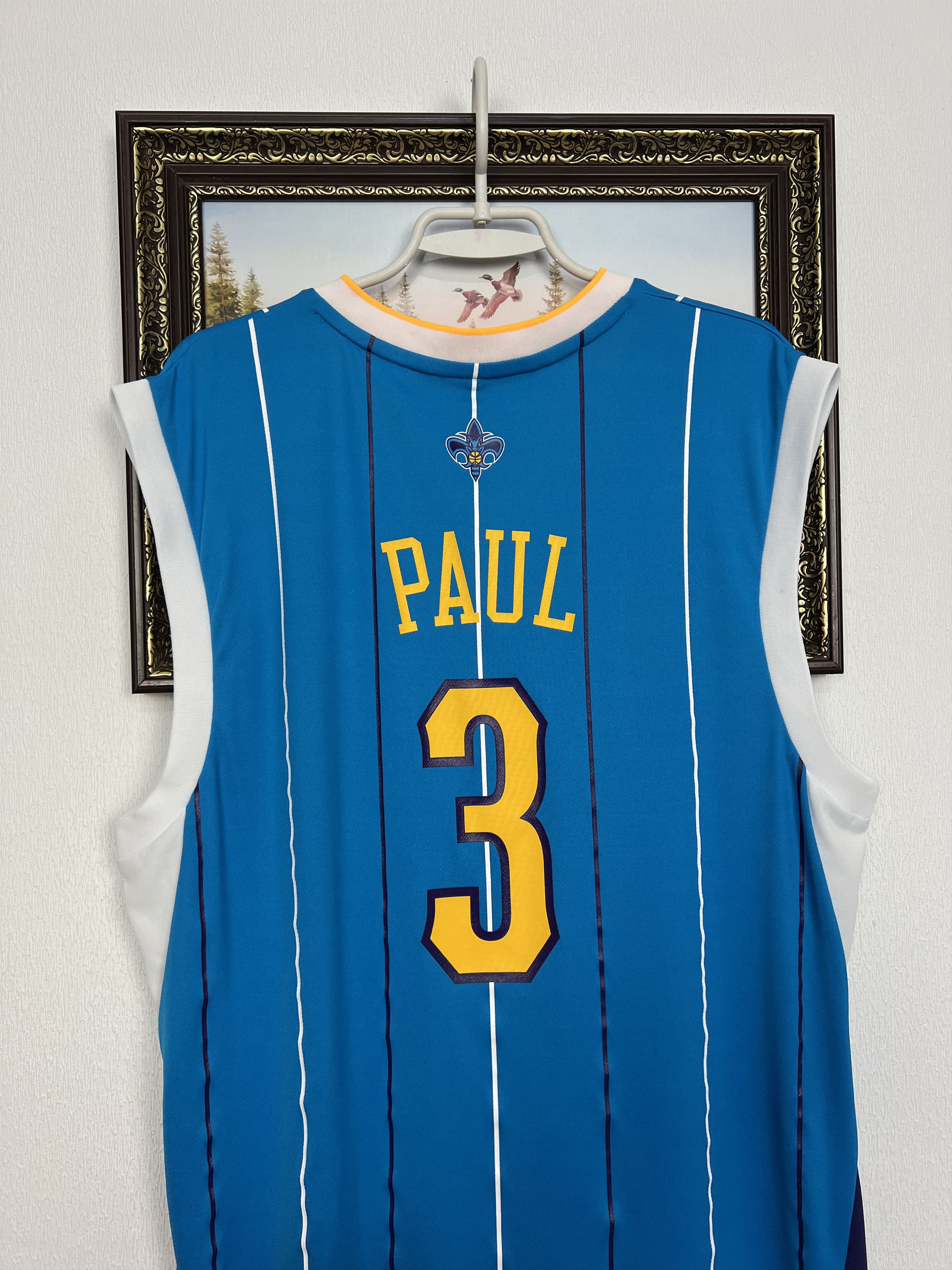Adidas Vintage New Orleans Pelicans Paul NBA Jersey Trikot Shirt Size US L / EU 52-54 / 3 - 9 Thumbnail