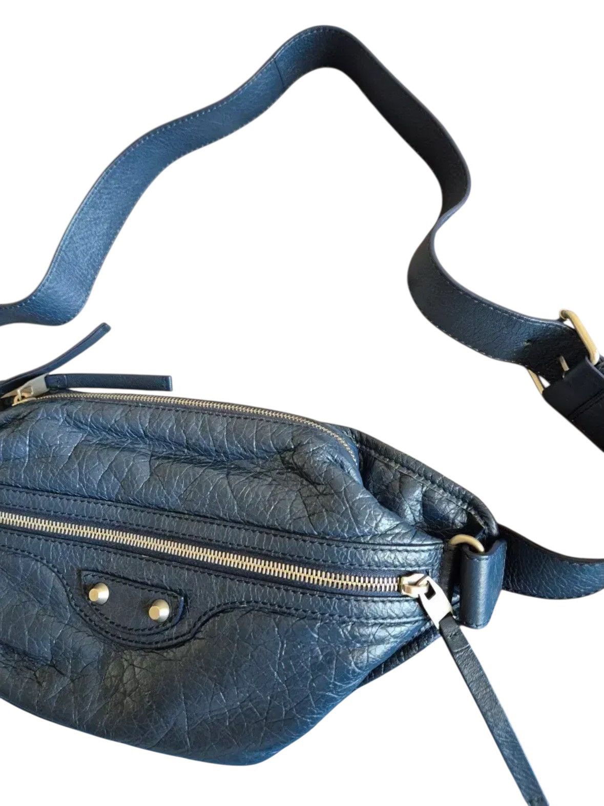Balenciaga Balenciaga Motocross Leather Cross Bag Size ONE SIZE - 2 Thumbnail
