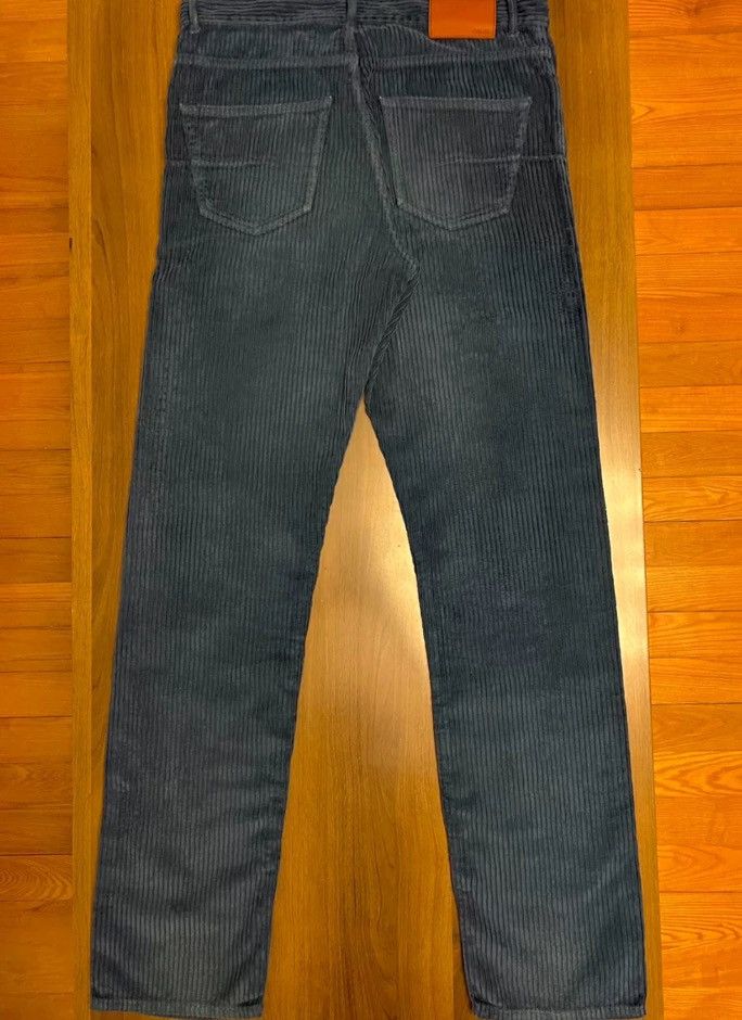 Dior Dior 20ss dark blue corduroy leg pants2410-Nextarrow Size US 31 - 6 Thumbnail