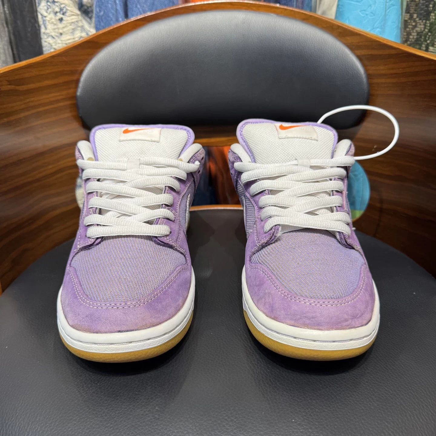 Nike Nike Dunk SB Corduroy White Purple 42.5 Mint Size US 9.5 / EU 42-43 - 2 Thumbnail