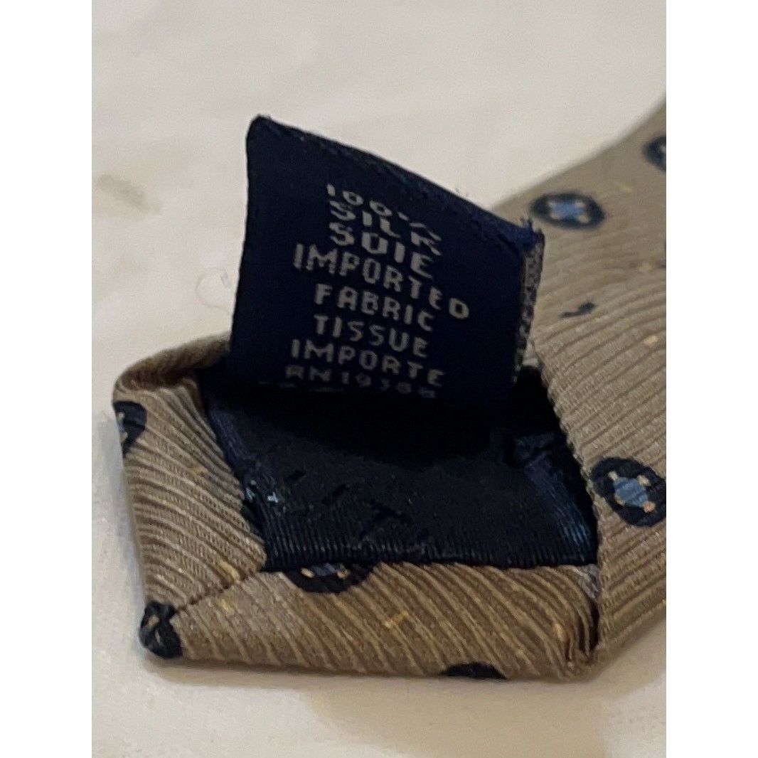 Nautica Nautica Silk Neck Tie ~ Gray ~ 3.75" x 61" Size ONE SIZE - 8 Thumbnail