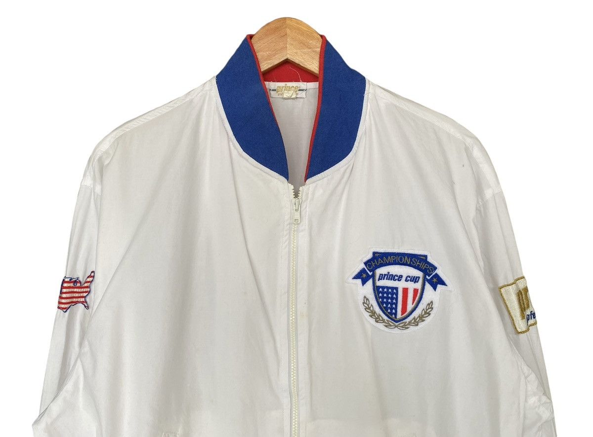 Vintage Vtg 90s PRINCE Cotton Zipper Jacket Size US L / EU 52-54 / 3 - 8 Thumbnail