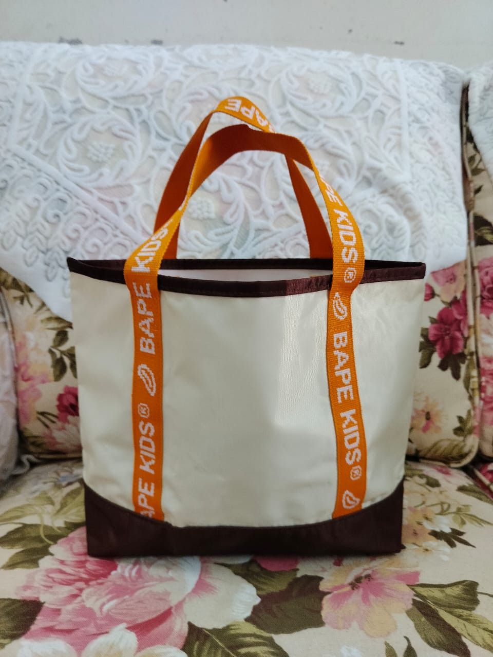 Bape BAPE Kids by A Bathing Ape canvas tote bag Size ONE SIZE - 5 Thumbnail
