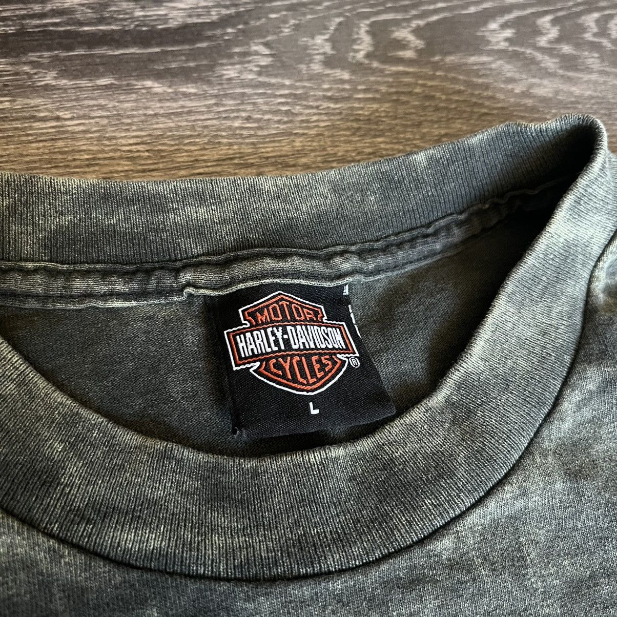 Harley Davidson Vintage 2000s Harley Davidson American Legend Longsleeve Tee Size US L / EU 52-54 / 3 - 5 Thumbnail