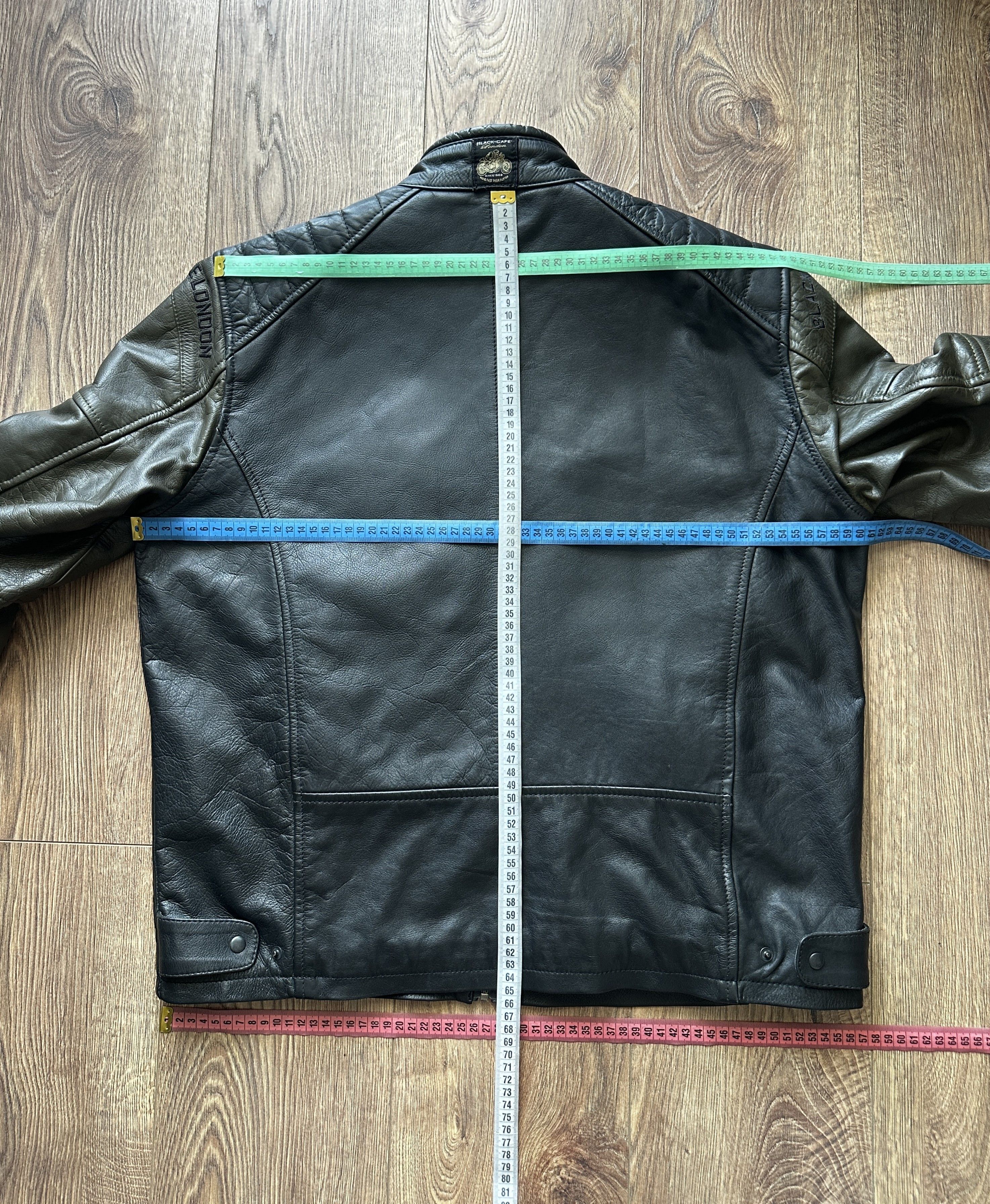 Other BLACK CAFE London Leather Jacket With Removable Lining L-XL Size US XL / EU 56 / 4 - 23 Thumbnail