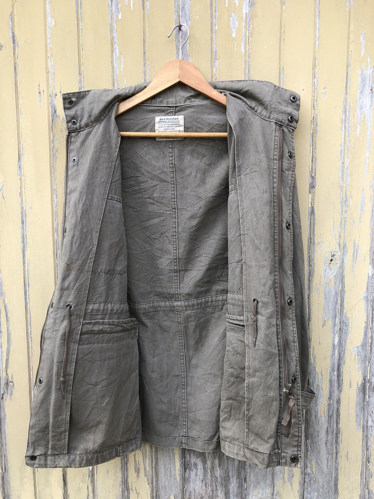 Japanese Brand Vintage Japanese Real Standard Multi Pocket Military Jacket Size US L / EU 52-54 / 3 - 17 Thumbnail
