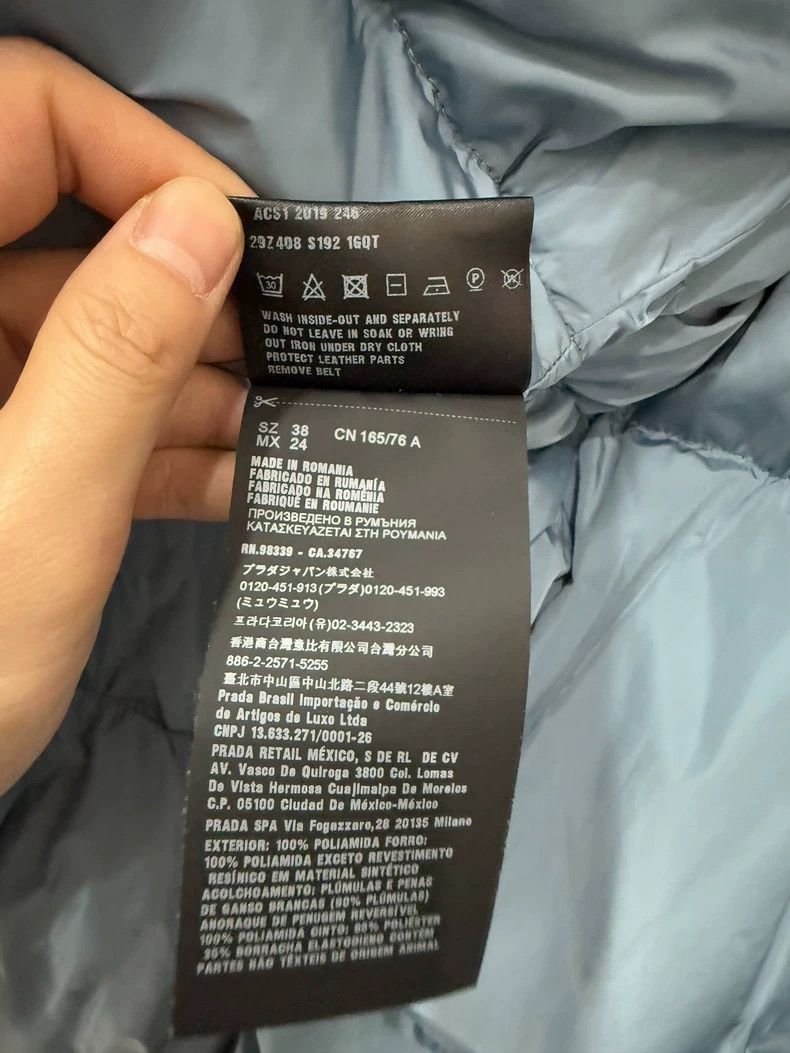 Prada Prada Size 38 Down jacket 2503-Nextarrow Size US XS / EU 42 / 0 - 7 Thumbnail