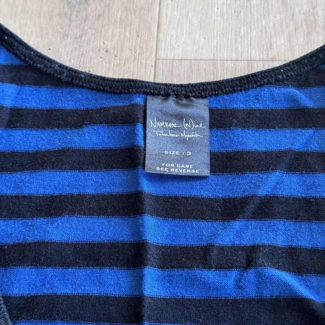Number (N)ine Striped Tank Top Size US L / EU 52-54 / 3 - 3 Thumbnail