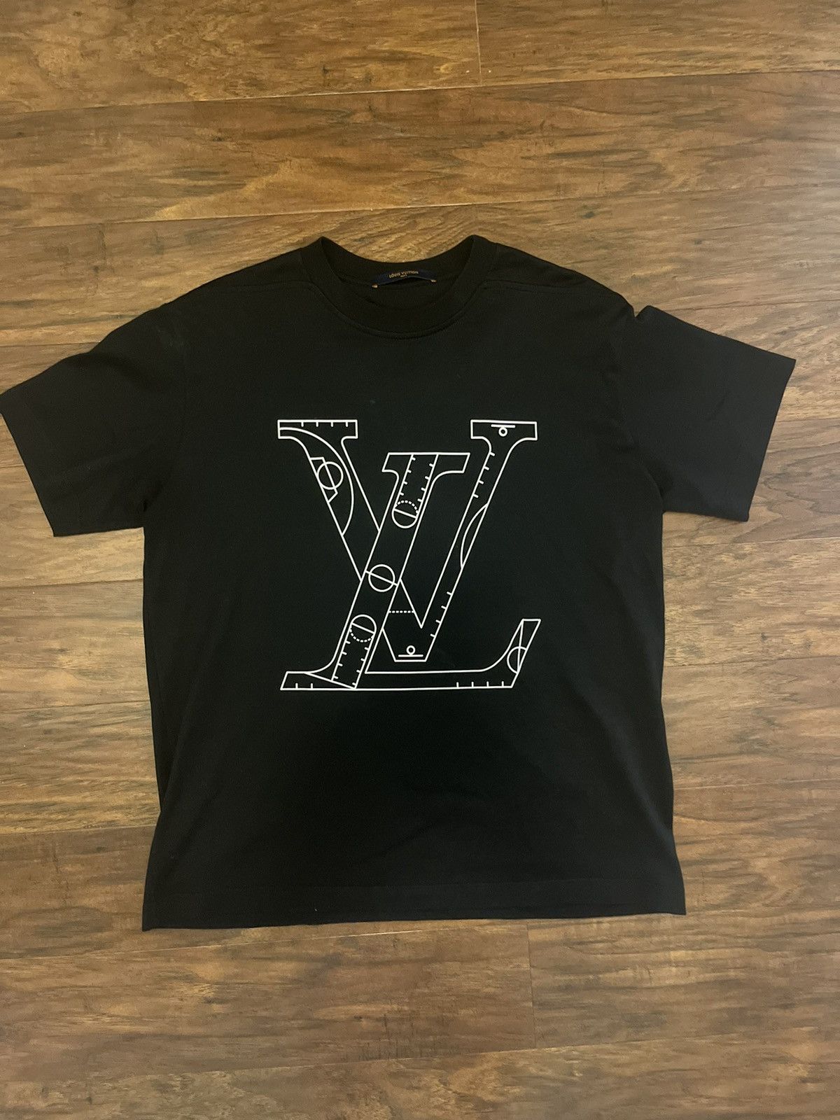 Louis Vuitton LV NBA tee Grailed