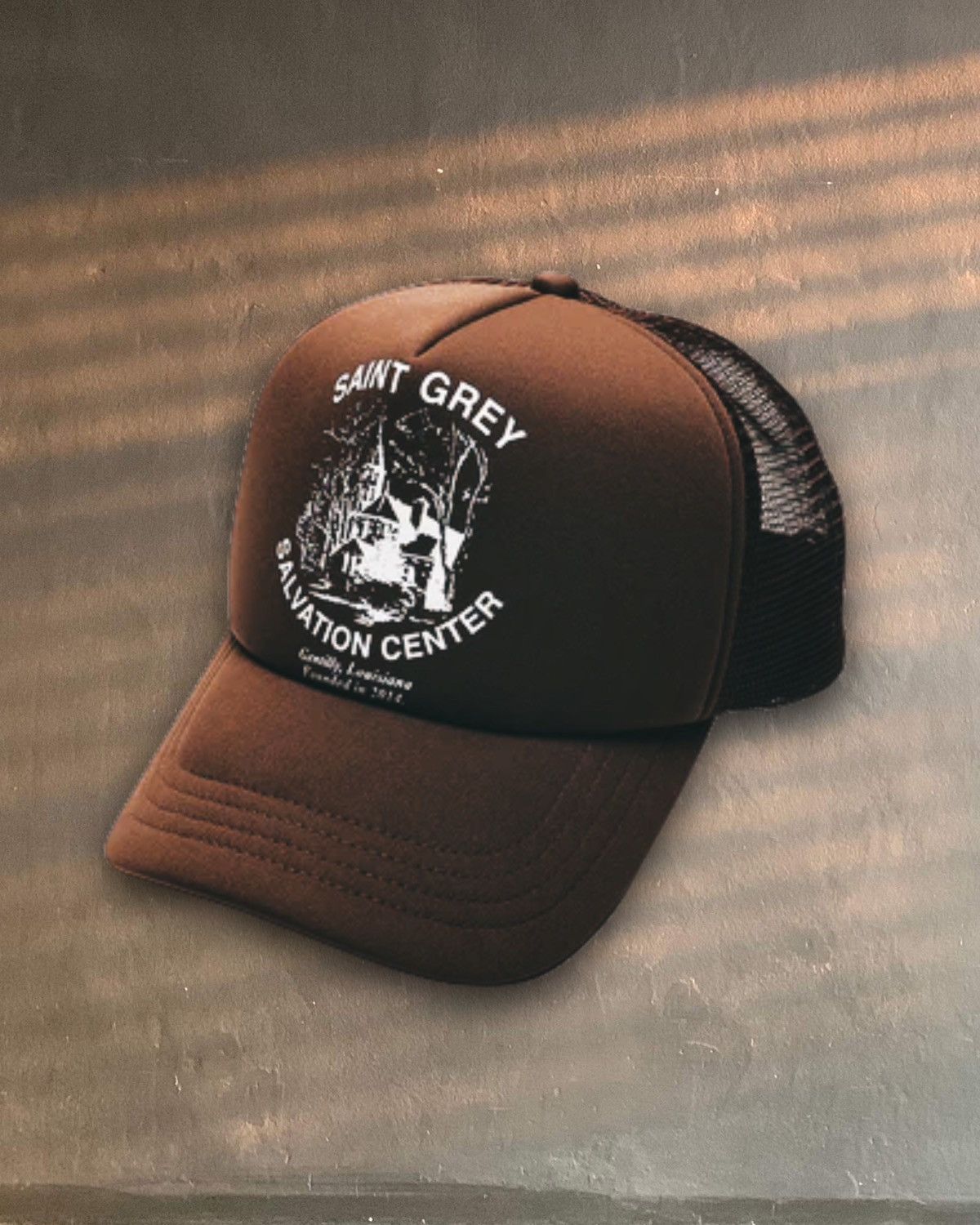 G59: SuicideBoys Sing Me A Lullaby My Sweet authentic Temptation Beige Trucker Hat