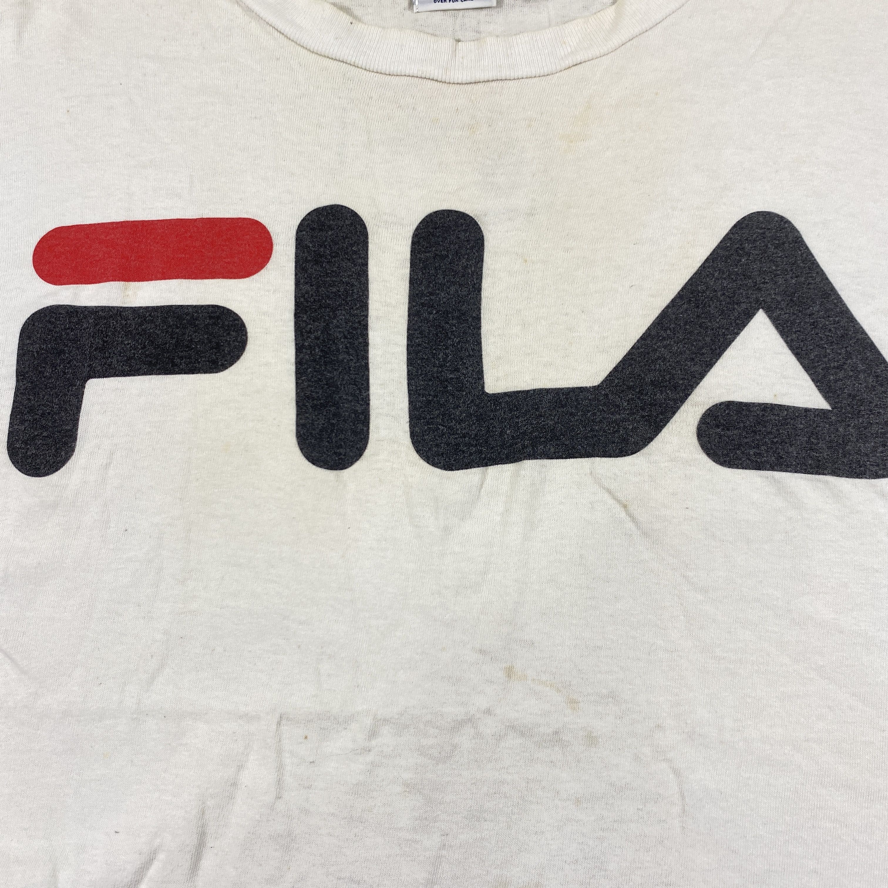 Fila Vintage Fila Big Logo Large T shirt -B070 Size US L / EU 52-54 / 3 - 4 Thumbnail