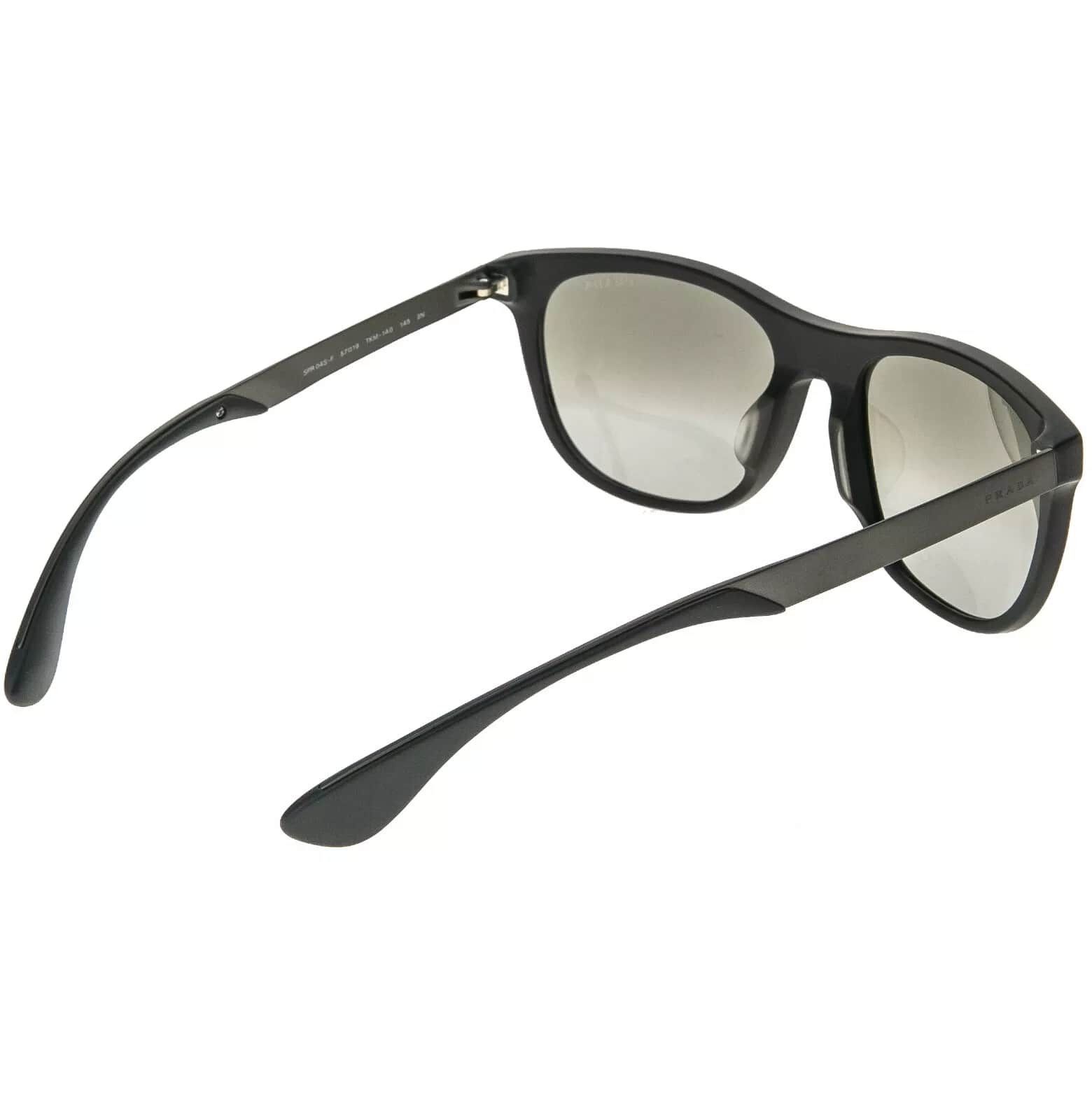 Prada PRADA PR04SS Matte Black Ruthenium Sport Sunglasses 04S 04ss Size ONE SIZE - 8 Thumbnail