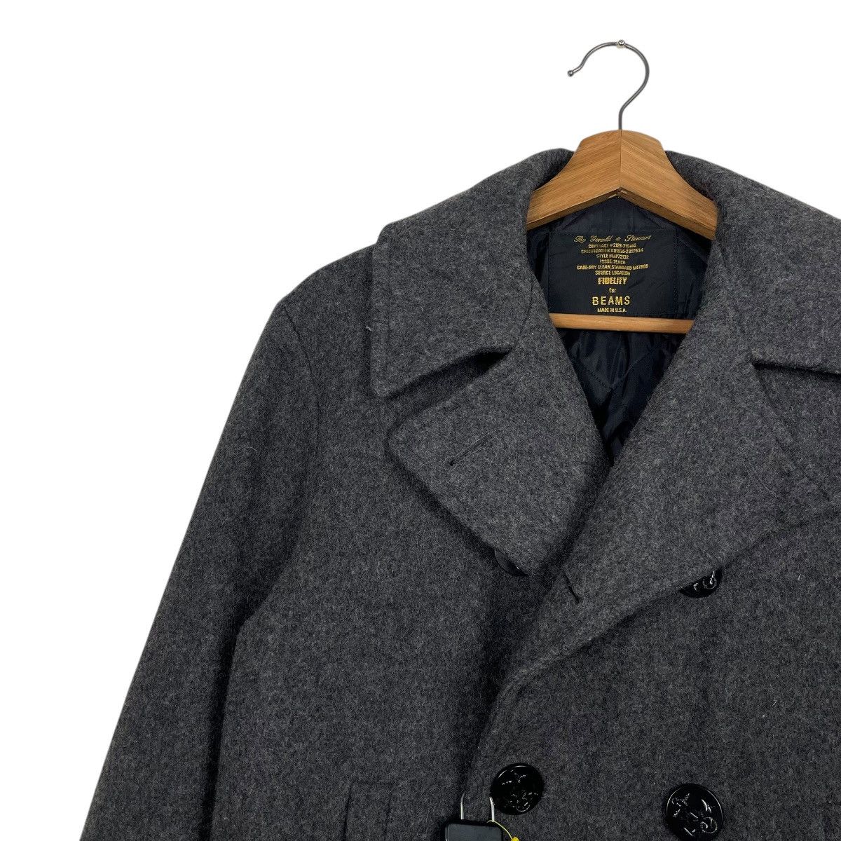 Beams Japan Beams x Fidelity Double Breasted Wool Jacket Size US M / EU 48-50 / 2 - 6 Thumbnail