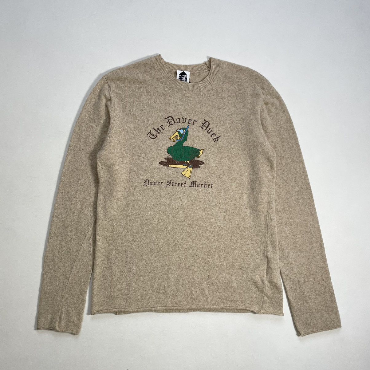 ‘The Dover Duck’ Print Wool Sweater