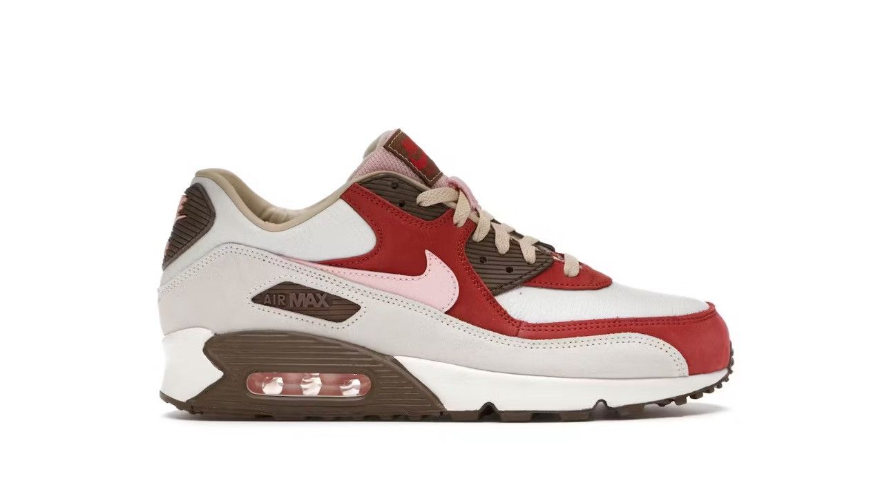 image of Nike Air Max 90 Nrg Dqm Bacon (2021) Shoes in White, Men's (Size 13)