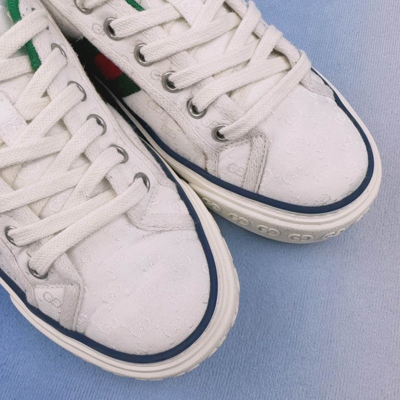Gucci Gucci Tennis 1977 Retro Low-Top Sneakers Size US 6.5 / EU 39-40 - 8 Thumbnail