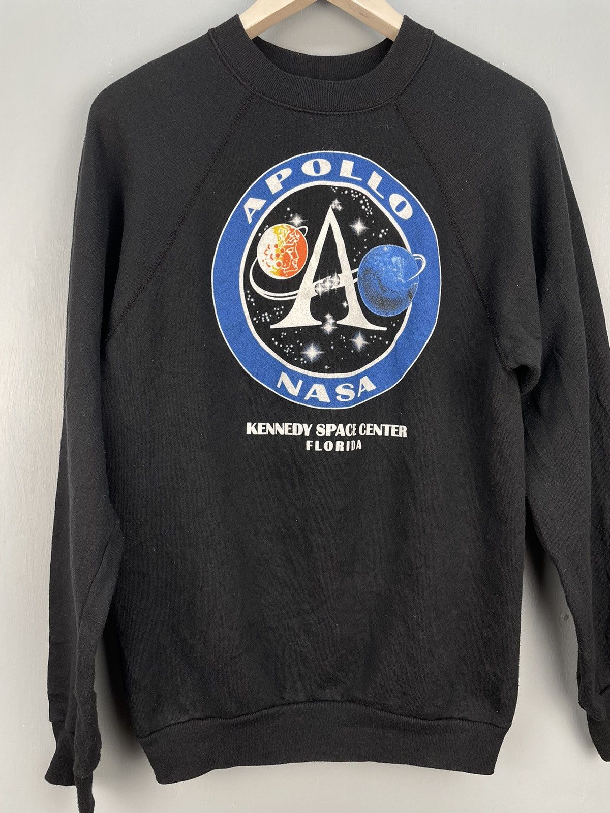 NASA Vintage 80s Apollo Nasa Kennedy Space Center Florida Size US XL / EU 56 / 4 - 3 Thumbnail