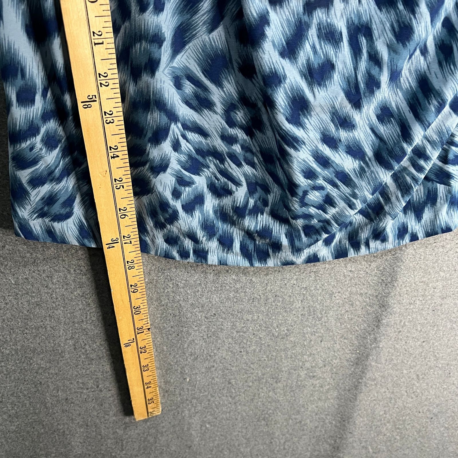 Other Attitudes by Renee Global Illusions Printed Tunic Rain Size M / US 6-8 / IT 42-44 - 4 Thumbnail