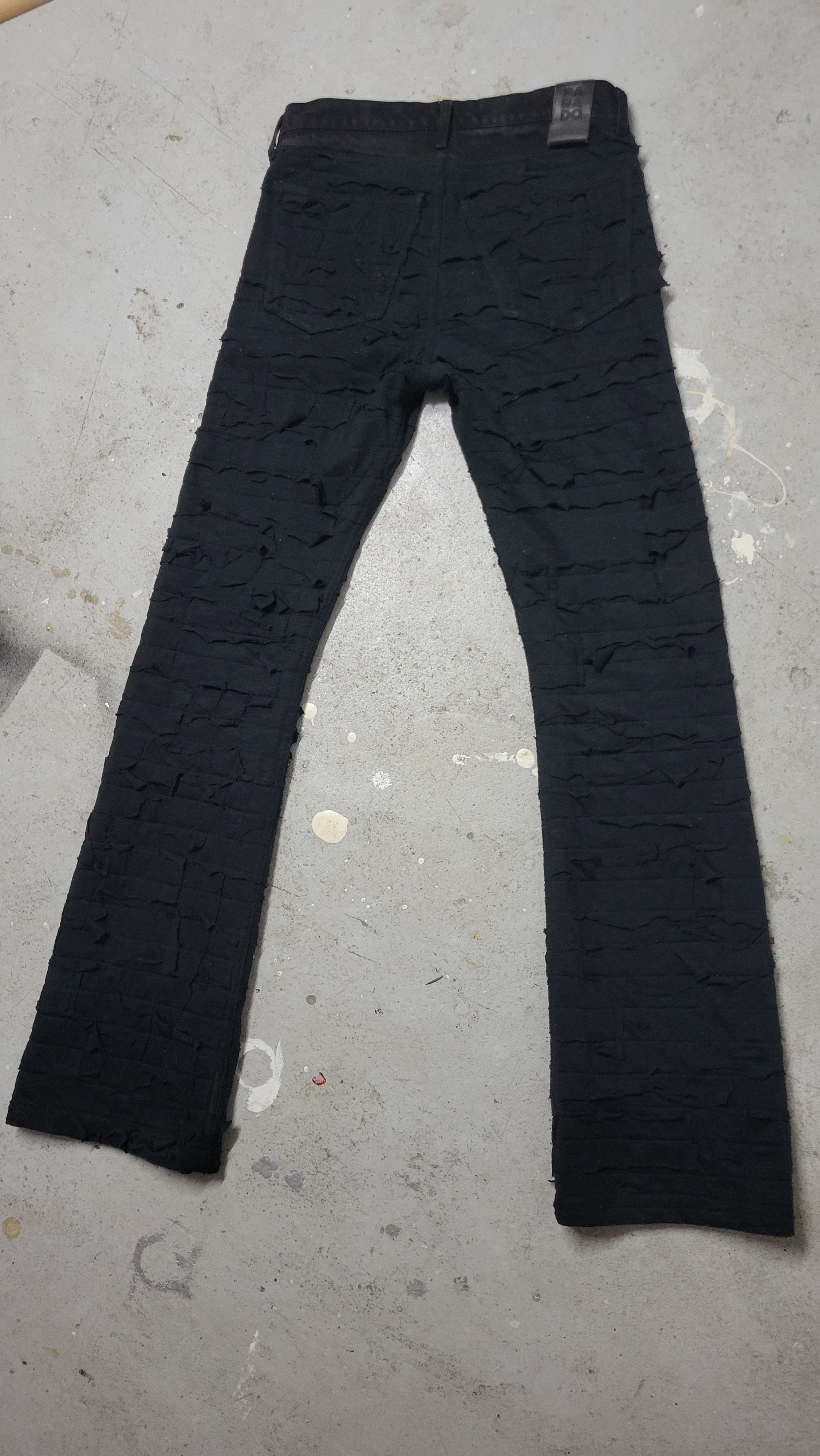 Paradoxe Paris Dark Flayed Sail Jeans Size US 28 / EU 44 - 4 Thumbnail