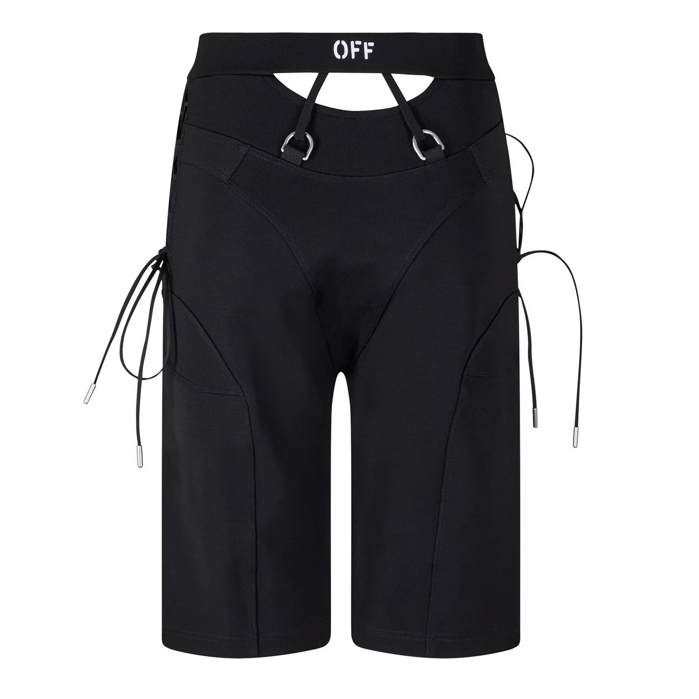 Off-White o1g2r1mq0125 Short in Black Size 29" - 2 Thumbnail