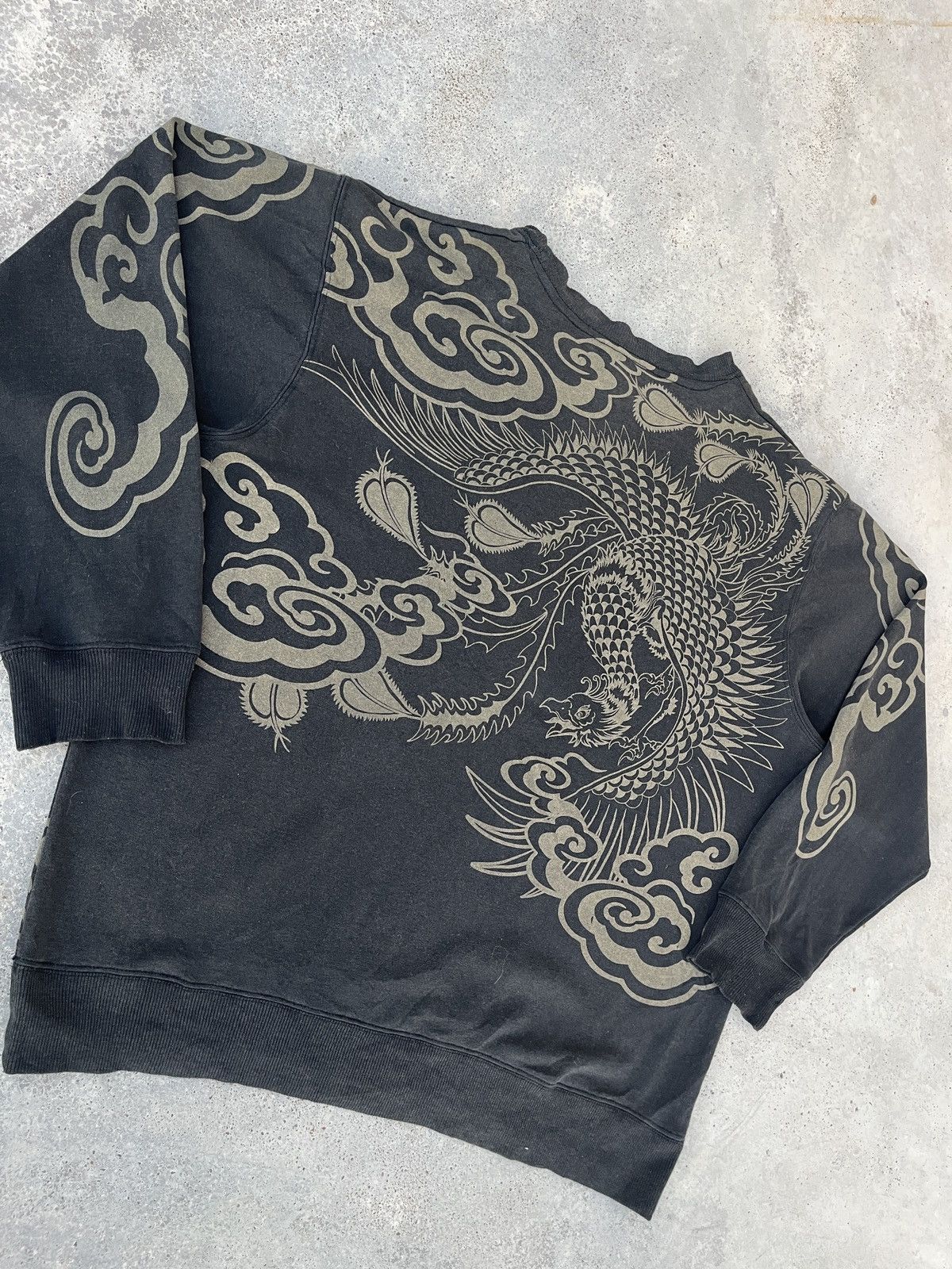 Japanese Brand × Vintage Y2K Japanese Brand Plymouth Dragon Sukajan Sweatshirt Size US L / EU 52-54 / 3 - 6 Thumbnail
