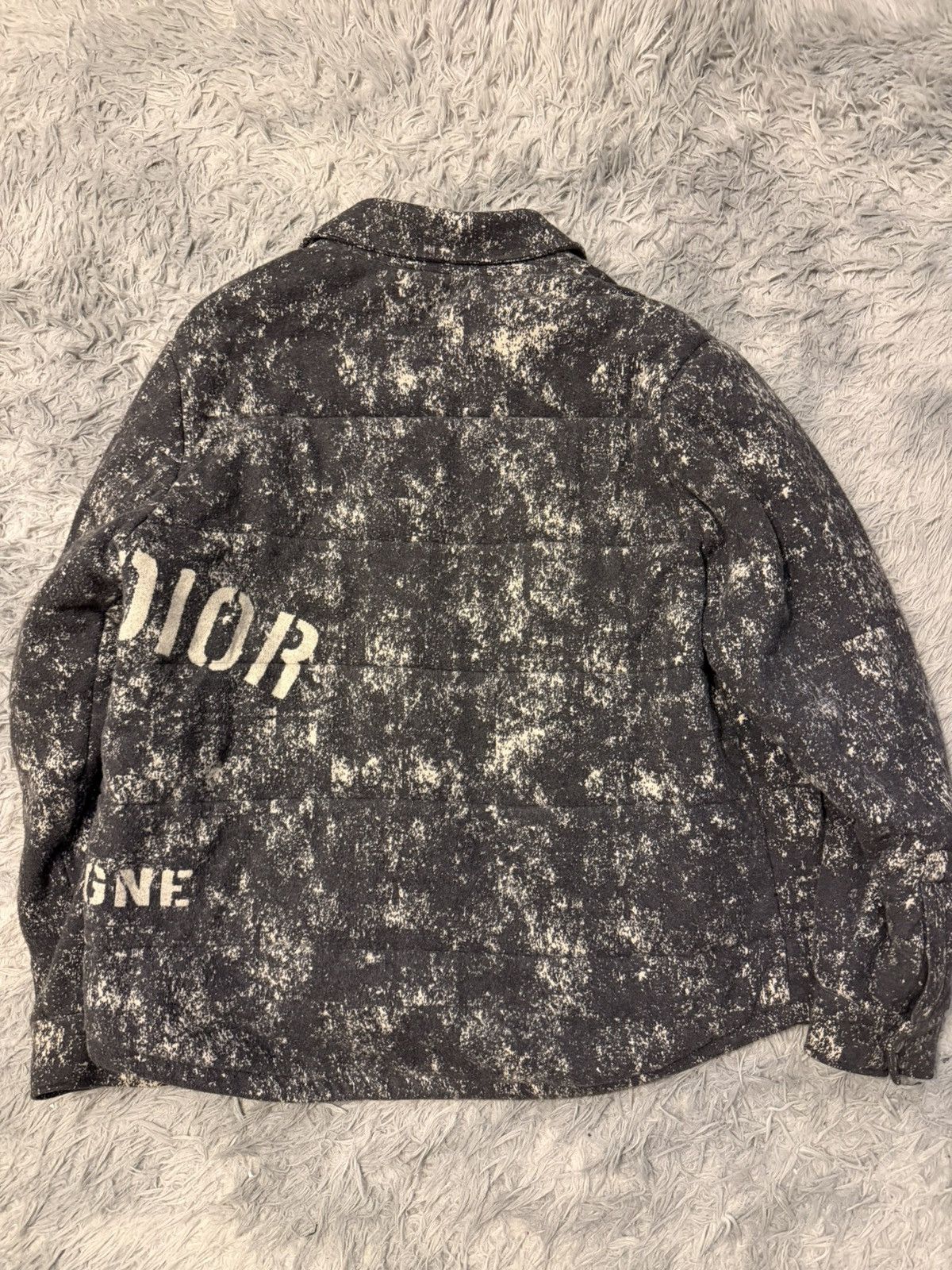 Dior 2020 antracite padded jacket Size US XL / EU 56 / 4 - 6 Thumbnail