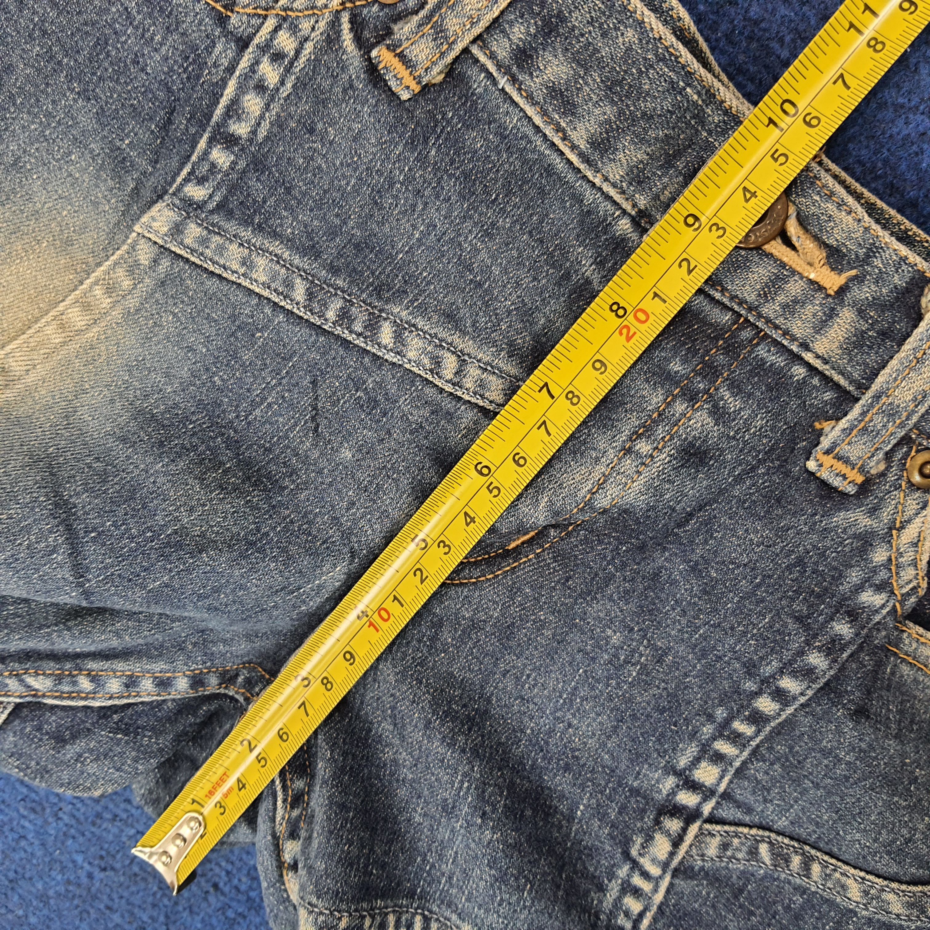 Hysteric Glamour Vintage Hysterics Patchwork Flare Custom Logo Jeans C265N4 Size 31" - 13 Thumbnail