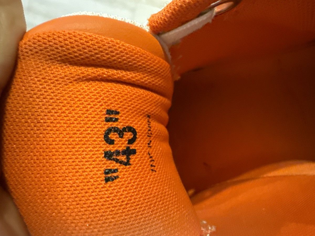 Off-White Off-White Out of Office Orange White Leather OOO Sneakers Size US 9 / EU 42 - 7 Thumbnail