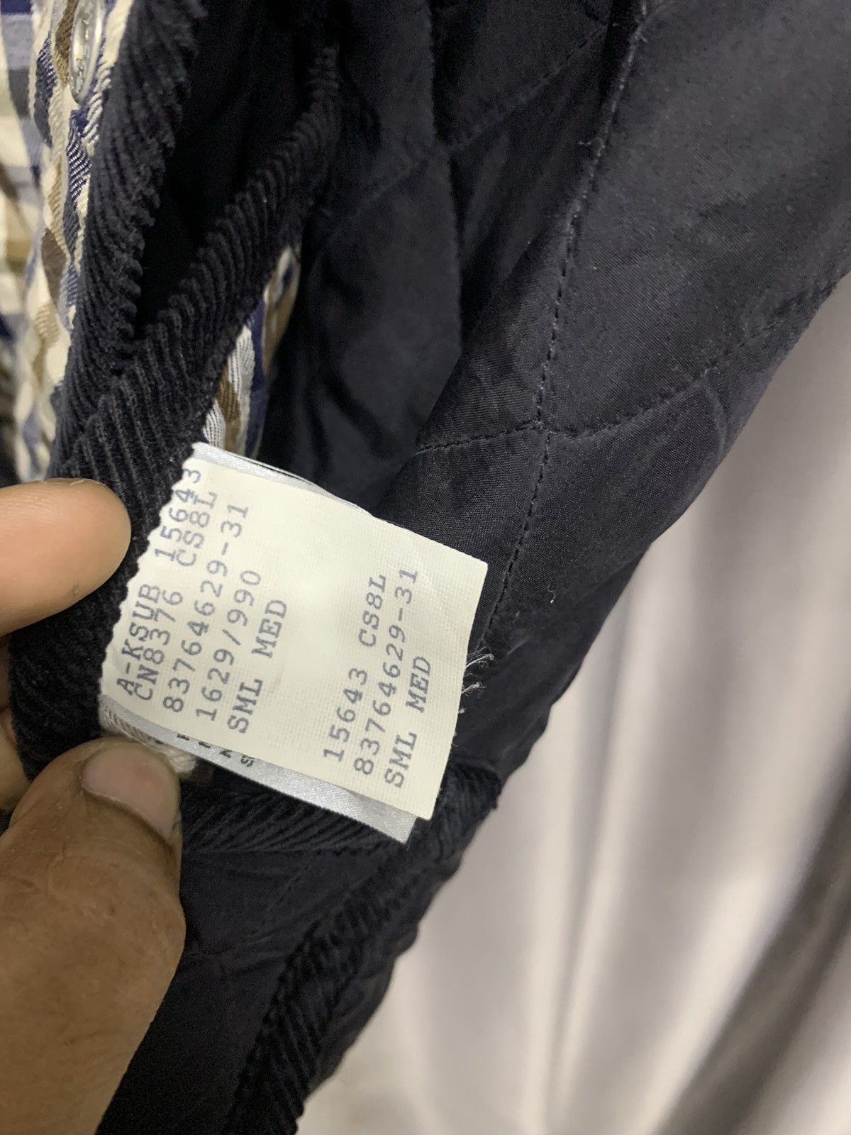 Aquascutum × Vintage 90s AQUASCUTUM QUILTED JACKET Size US S / EU 44-46 / 1 - 6 Thumbnail