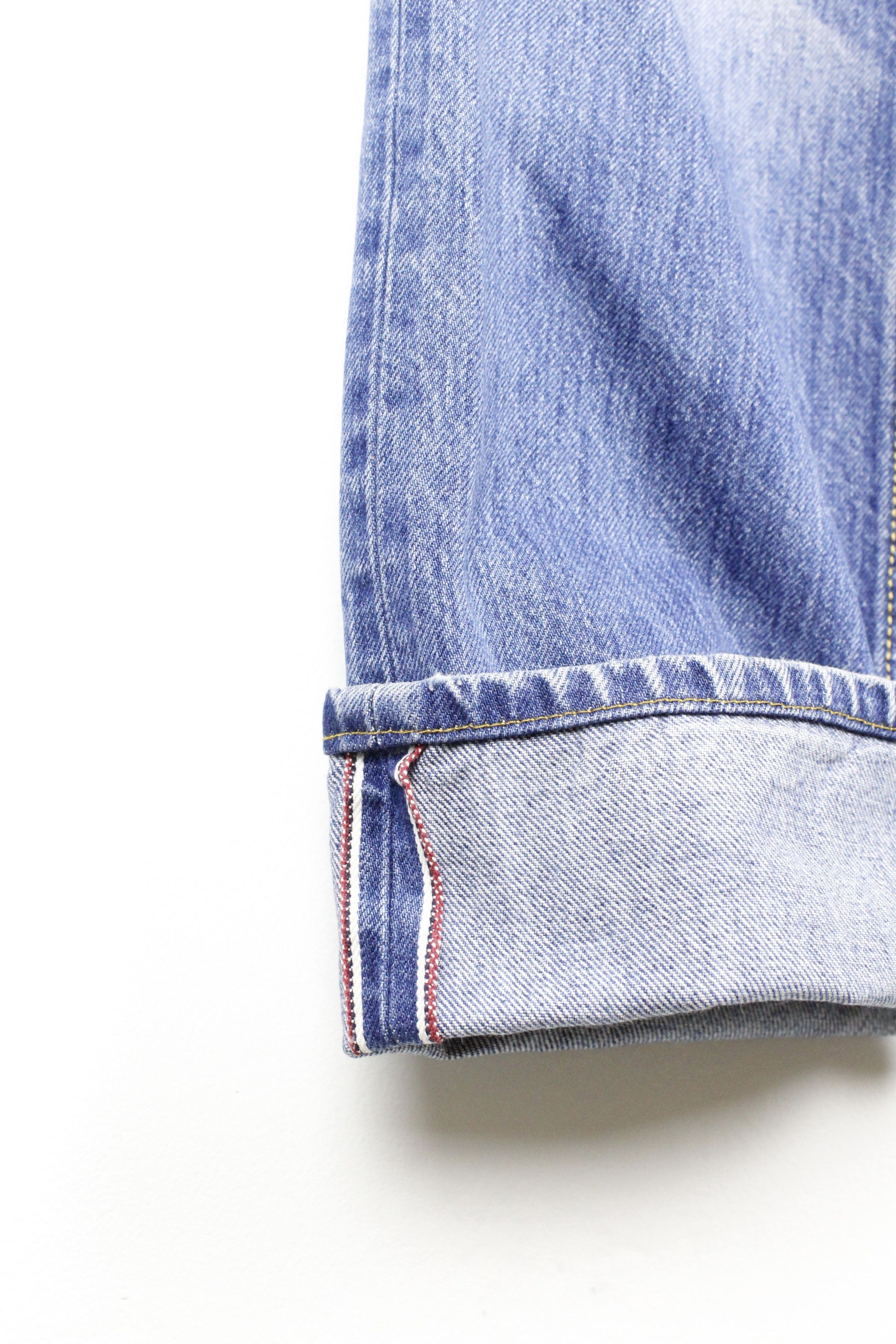 Baldessarini × Self Edge Baldessarini Washed Blue Jeans Selvedge Denim Pants Size US 33 - 9 Thumbnail