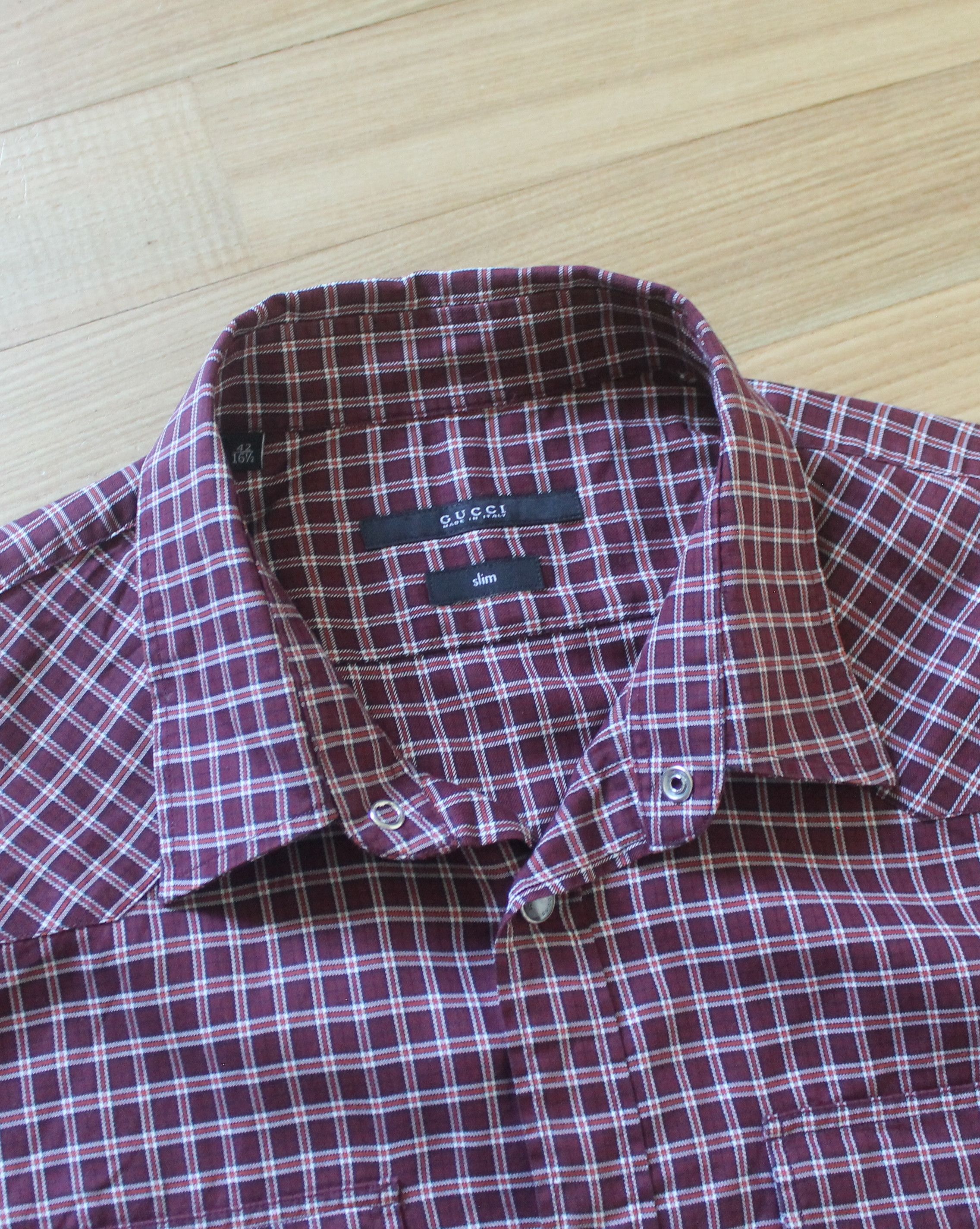 Gucci Checked Shirt
