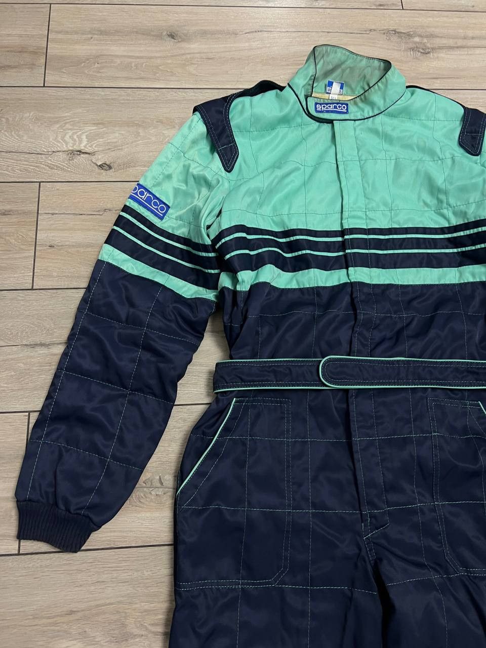 Formula 1 × Vintage Sparco Jesolo Vintage Racing Suit size 60 made in Italy Size US XL / EU 56 / 4 - 9 Thumbnail
