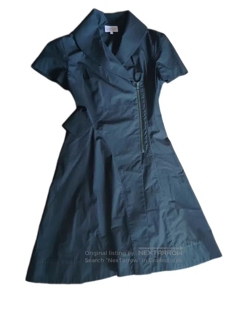 Vivienne Westwood Vivienne Westwood Red Label Asymmetric Side Zip Dress Size S / US 4 / IT 40 - 1 Thumbnail