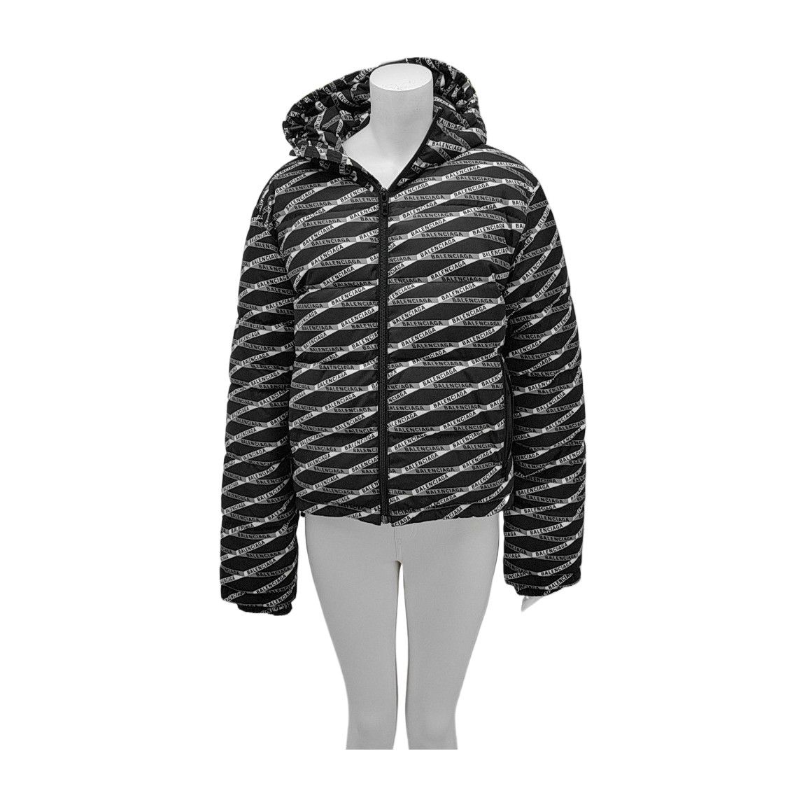 Balenciaga Balenciaga Logo Puffer Jacket Size S Size XS / US 0-2 / IT 36-38 - 1 Thumbnail