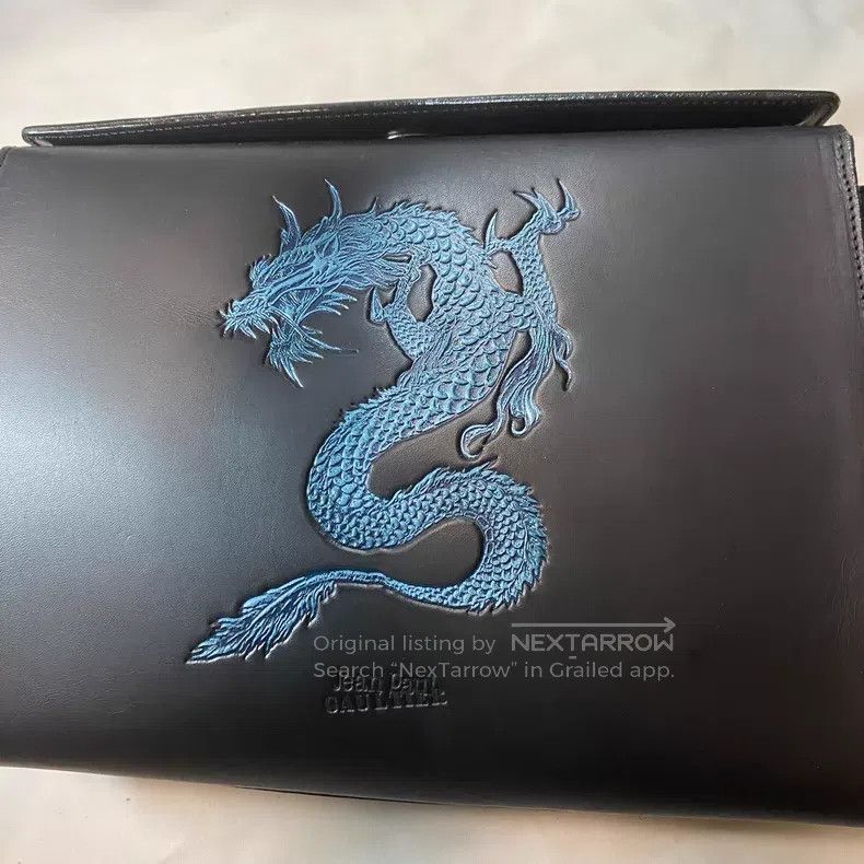 Jean Paul Gaultier jean paul gaultier Dragon-embossed Thorn Handbag Size ONE SIZE - 3 Thumbnail