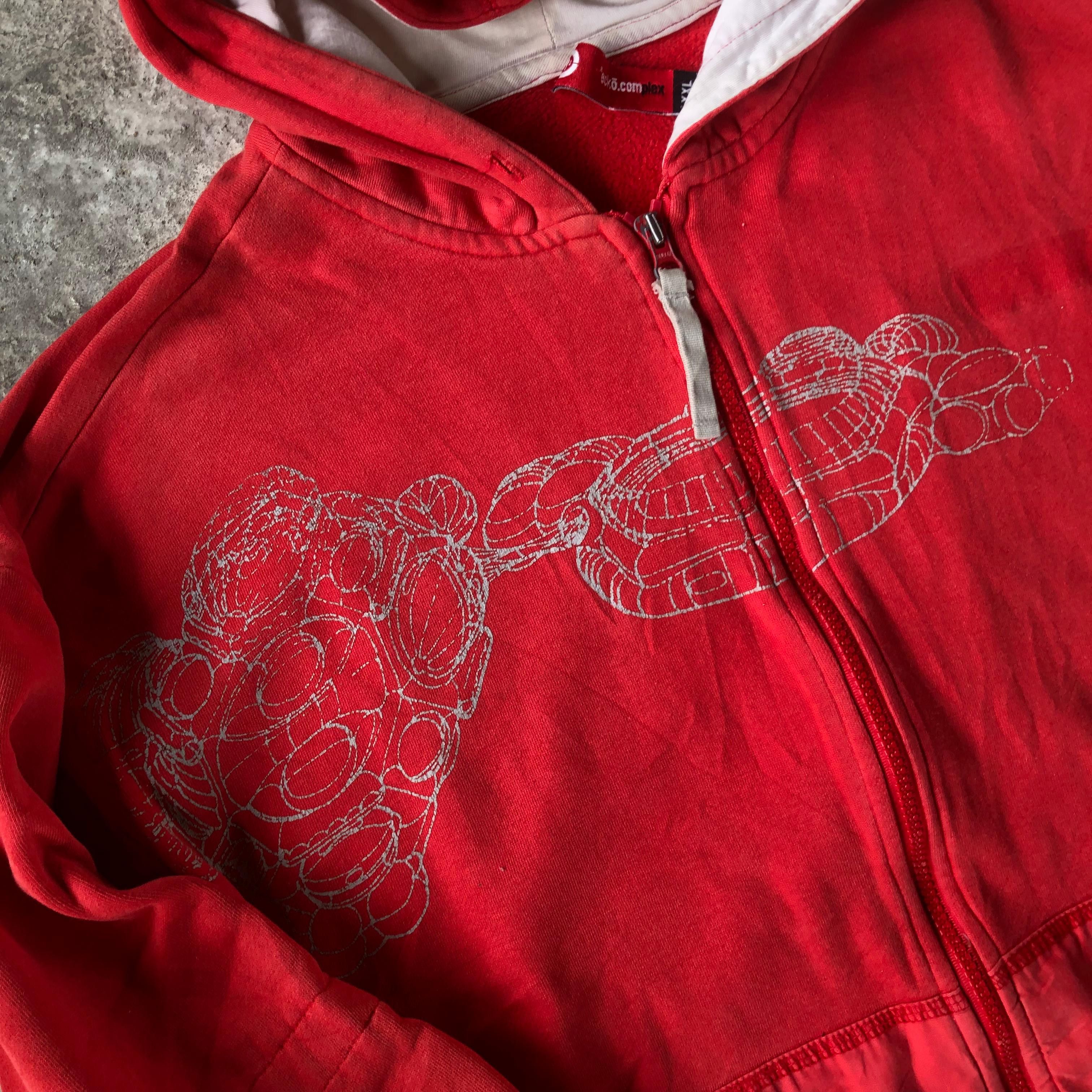 Ecko Unltd. × Vintage RARE Y2K HOODIE ECKO LIKE FUTURA ART Size US XXL / EU 58 / 5 - 2 Thumbnail