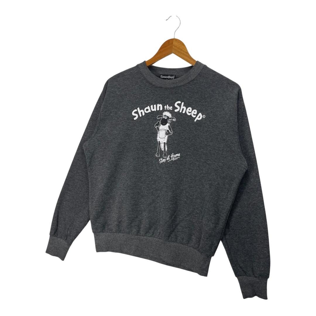 Disney Cartoon Character Shaun The Sheep Pullover Sweatshirt Size US M / EU 48-50 / 2 - 2 Thumbnail
