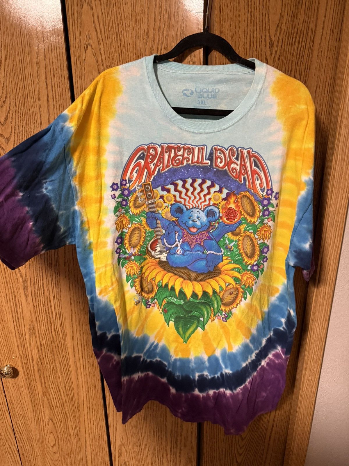 Grateful Dead × Liquid Blue “Inspiration” Grateful Dead Tee Size US XXL / EU 58 / 5 - 2 Thumbnail